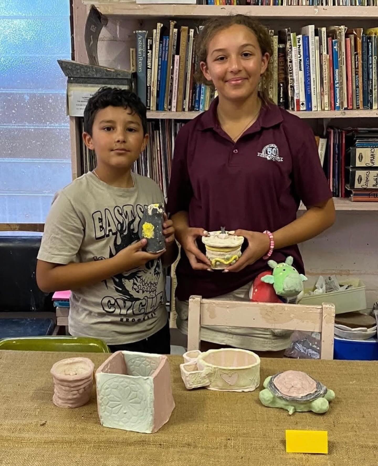 Join our September School Holidays Children’s Pottery Workshop
The Stanthorpe Pottery Club will be holding their annual September School Holidays Children’s Pottery Workshop in the first week of the September school holidays.
Where: Stanthorpe Pottery Club, Eduardo Verri Park, 47 Wallangarra Road
Dates: Monday 21st, Tuesday 22nd, Wednesday 23rd September 2026
Time: 9:30 am to 12:00 noon
Cost: $75 per student
N.B. Family concessions: Second child $70, Third child $65 and Fourth child $60.
Ages: Group 1: 8 – 9 years
Group 2: 10 – 11 years
Group 3: 12 – 18 years
The cost covers three morning’s tuition, clay, slips, underglazes, glazes and kiln firings.
To book a place and/or ask any questions please phone:
Dianne Whitford – 4683 5308 / 0488 054 153 or Lisa Golby – 0417 249 317
Places are limited and will be allocated in order of bookings.