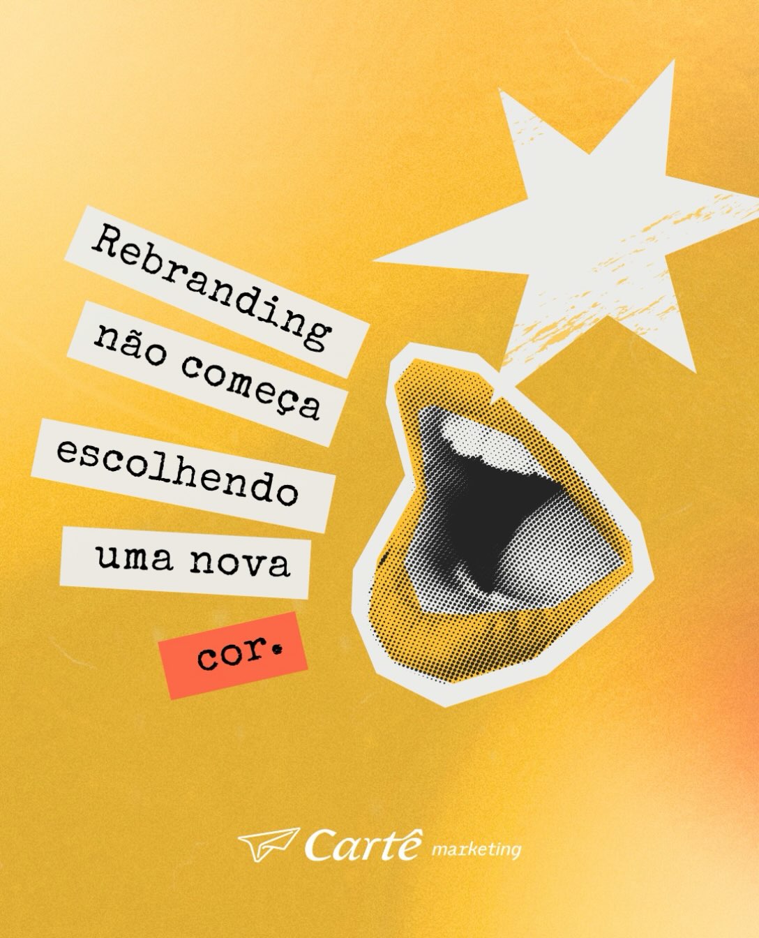 Rebranding não é simplesmente mudar a aparência de uma marca.
Antes de pensar em cores, tipografia ou qualquer elemento visual, é preciso entender o que mudou no negócio, no público e no mercado — e o que a marca precisa comunicar a partir disso.
Uma mudança de identidade só faz sentido quando existe um motivo estratégico por trás dela.
É esse diagnóstico que orienta as escolhas e evita que o rebranding seja apenas uma mudança estética.