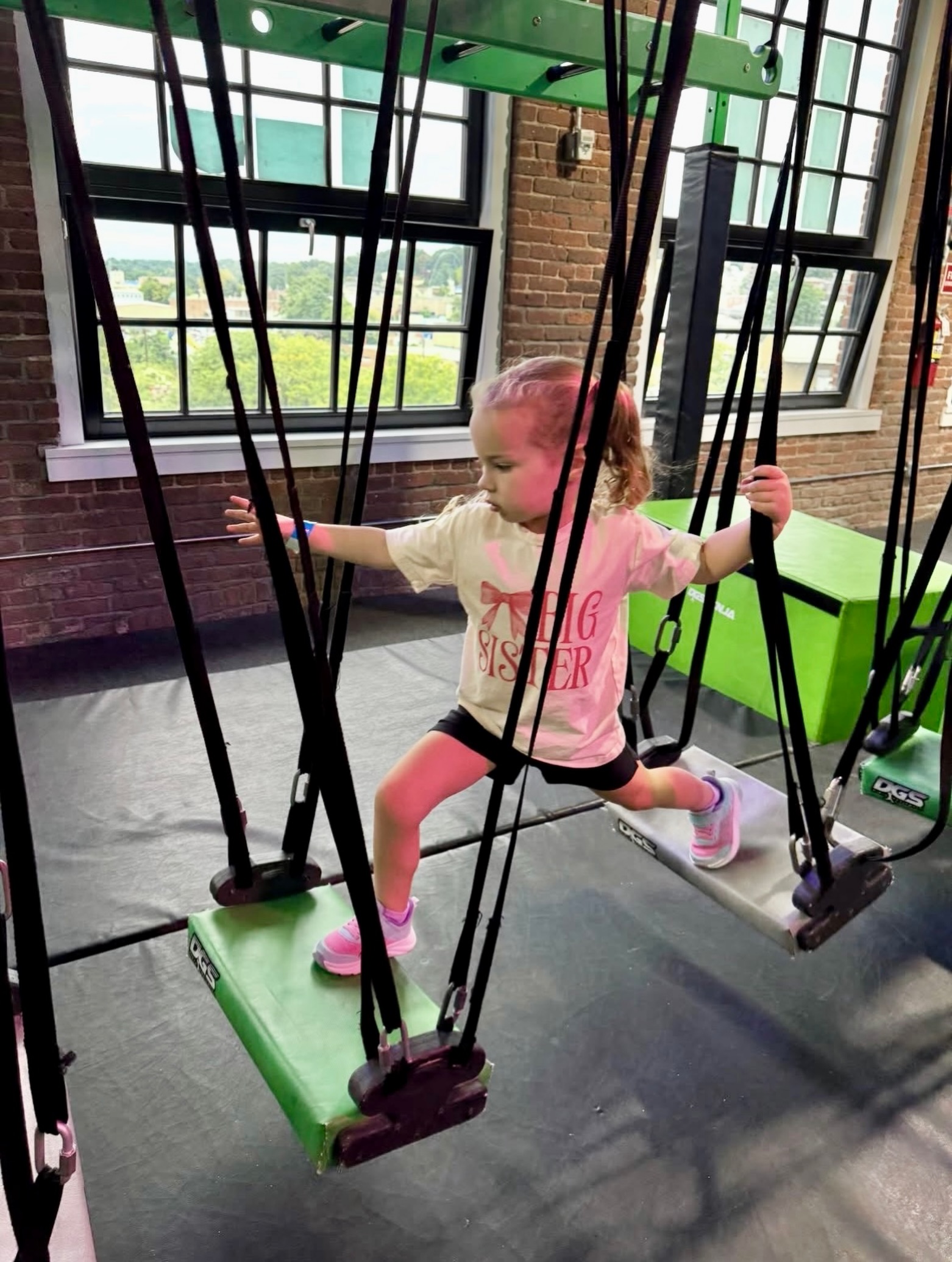 Stepping closer to the weekend, one swinging step at a time! 👟💚
She’s got her eyes on the next step, and we’re taking notes. Whether you’re crossing an obstacle or getting through the week, keep moving forward! 💪🥷
#NoLimitNinjaYonkers #NinjaKids #SwingingSteps #WeekendCountdown