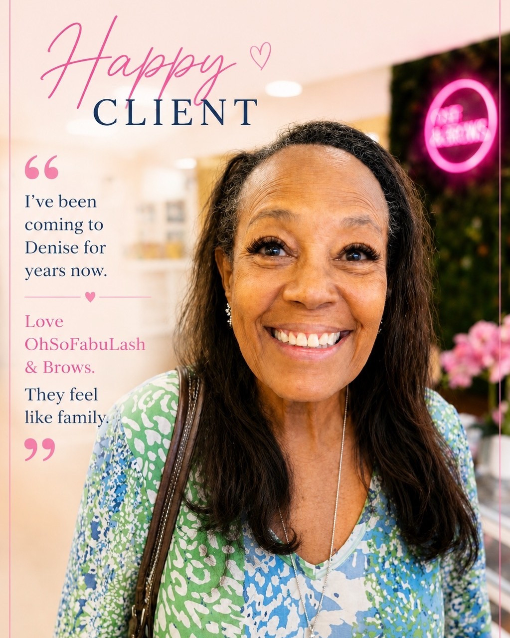 We feel so lucky to have the BEST clients. 💕✨ Your continued love and support means more to us than you know.
Beautiful lashes are just a bonus — it’s the relationships we’ve built along the way that make OhSoFabu so special. 🫶🏼
#DelrayBeachLashes #DelrayLashes #DelrayBeachBeauty #PalmBeachLashes # #mua #eyelashes #makeupaddict #eyelashextensions #browlamination