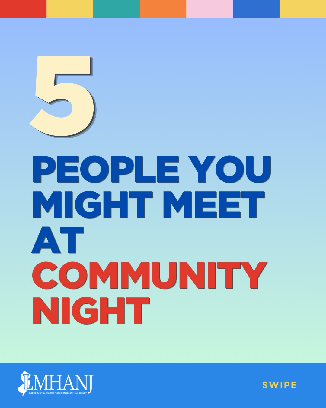 Who will you meet at Community Night?
Honestly… a little bit of everyone 👀
The clinician who’s always making connections.
The quiet observer who has the BEST insights.
The recién graduad@ figuring out their next move.
The seasoned professional ready to pour into the next generation.
The one who came to network and somehow leaves with new friends. 😂
And maybe… YOU!
Community Night is about bringing our different experiences, backgrounds, careers, and perspectives together to strengthen our comunidad.
Join LMHANJ, @naprhsw.inc , and @latinx.practice.collective for an evening of conexiones, conversation, food, drinks, and community with fellow Latinx mental health professionals.
📅 Thursday, September 17, 2026
⏰ 6:30–9:00 PM
📍 Harry’s Food & Drink | North Bergen, NJ
🎟️ $35, light food & drinks included
Come as you are. Come meet your people. Come build comunidad 🫱🏽🫲🏾
Grab your ticket through the link in our bio!
#lmhanj #lmhanjevents #communitynight #latinxpracticecollective #naprhsw