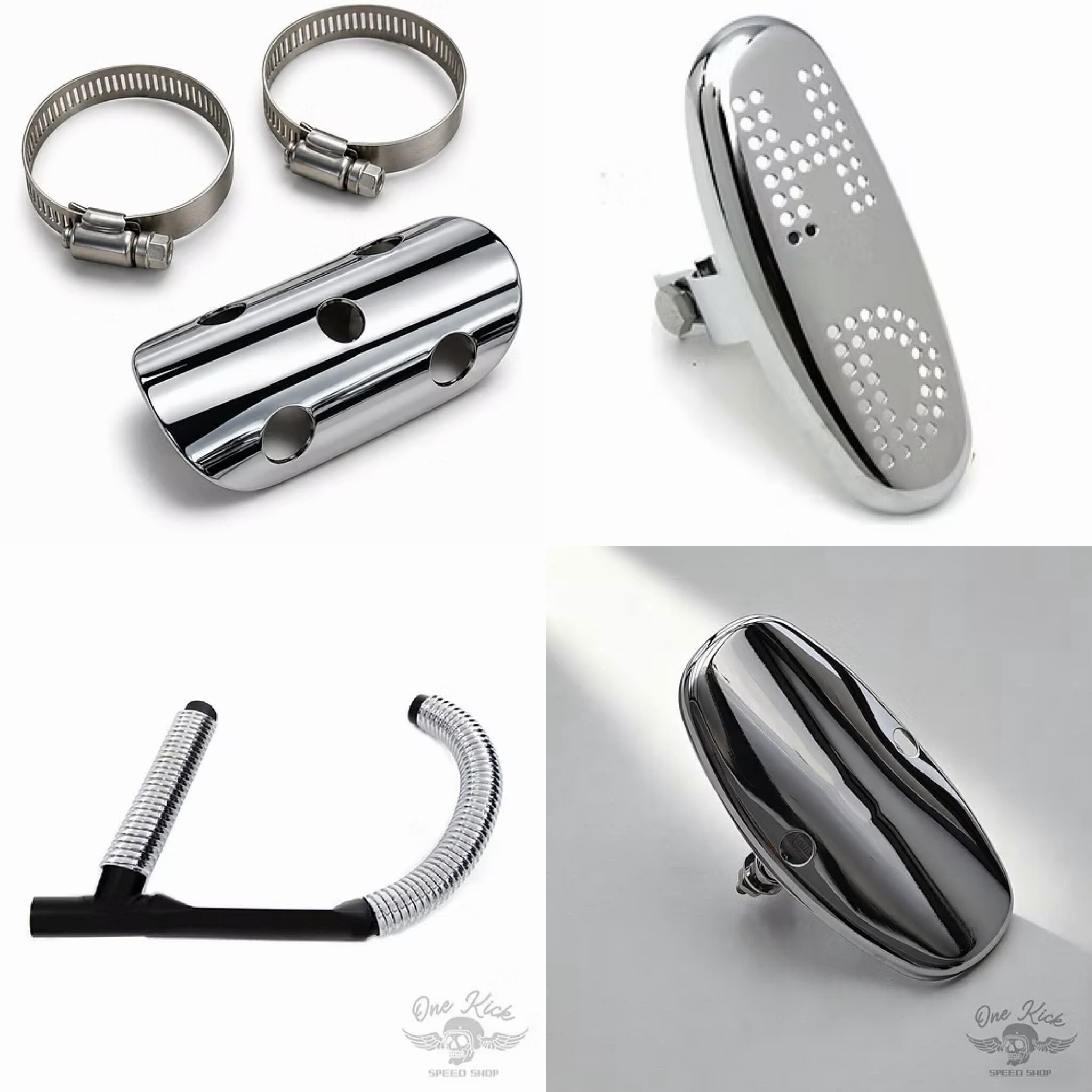 🔥HEAT SHIELD🛡️ Got a selection of them to go on 1-3/4” - 2” exhaust tubes. High quality reproduction ready to go!
Link in Bio
…
🦅Onekick Chopper Garage☠️
⚡️Chopper Parts & Biker Accessories
👉 www.onekickspeedshop.com
⚡️ Visit and order in our webshop!
⚡️ Worldwide shipping 🌍
⚡️ Questions, send your us a PM 📩
#chopperparts #bikerclothing #chopperlife #chopper #harleydavidson