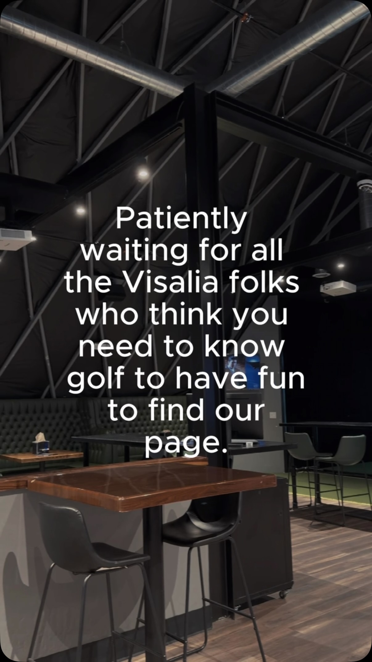 You don’t need a single lesson or a golf handicap to have a good time here. Bring your friends, grab a drink, order off the full kitchen menu, and hit a few balls in between. That’s really it.
🔗 Book a bay through the link in bio.
#Visalia #559 #ThingsToDoInVisalia #VisaliaFoodie #SportsBar