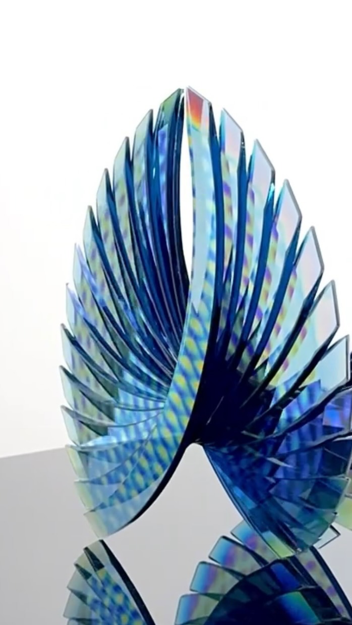 New from sculptor Tom Marosz the stunning “Baby Wings”.
Featured here in varied glass, this incredible piece is made of cold worked polished glass. Measuring 11” h x 12” w x 6” d.
“Baby Wings” can also be customized in different colored glass to match your space.
You can find “Baby Wings” and a wonderful collection of glass sculptures from Tom Marosz, now on view and available for purchase @thewitgallery
For more information and purchases, please visit our website thewitgallery.com, contact info@thewitgallery.com or DM to inquire.
.
.
.
.
.
.
.
.
Art | Art Gallery | Museum | Art Collection | Collection | Artist | Contemporary | Art Collector | Glass | Blown Glass | Painting | Gallery | Modern | Hamptons | Art Week | Massachusetts | Berkshires | Photo | Reels | Artwork | Woman Owned | Business | POV | Discover | Explore | Collector