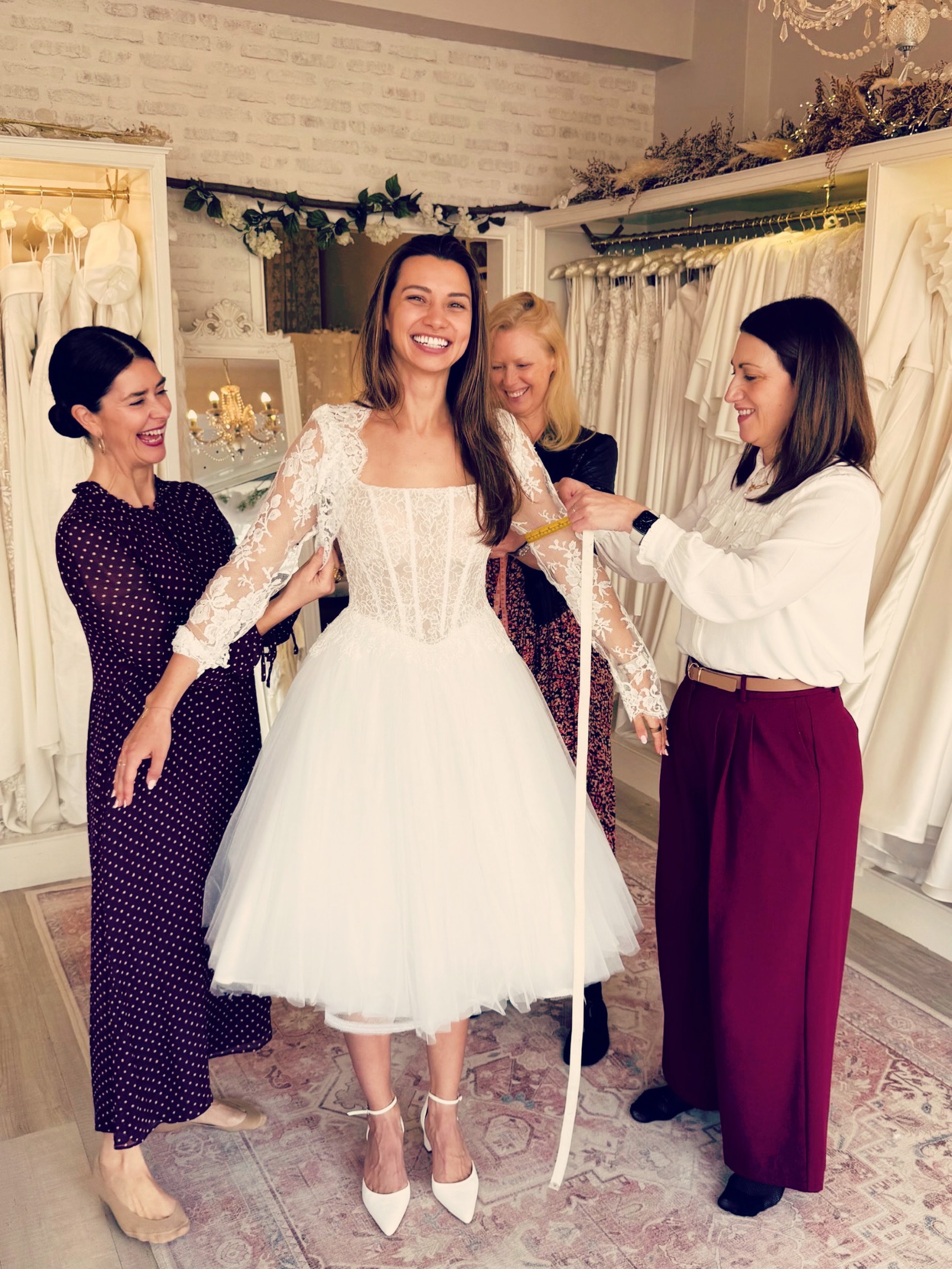 Why we do what we do 🤍 This made us smile today 🤍
I wanted to thank you for the absolutely exquisite experience enjoyed with my daughter recently at your shop.
The dress absolutely beautiful, but we were also all so incredibly impressed by your professionalism and expertise at every stage of the process. This experience contributed hugely to our enjoyment of what was a wonderful wedding.
Thinking of booking your appointment at May & Grace? Let us help you to find your dream dress this Autumn.
We take your vision and your happiness pretty seriously 🤍 photography courtesy of @kr_contentcreations
#mayandgracebridal #surreybridalboutique #surreybride #2027bride #romanticbride