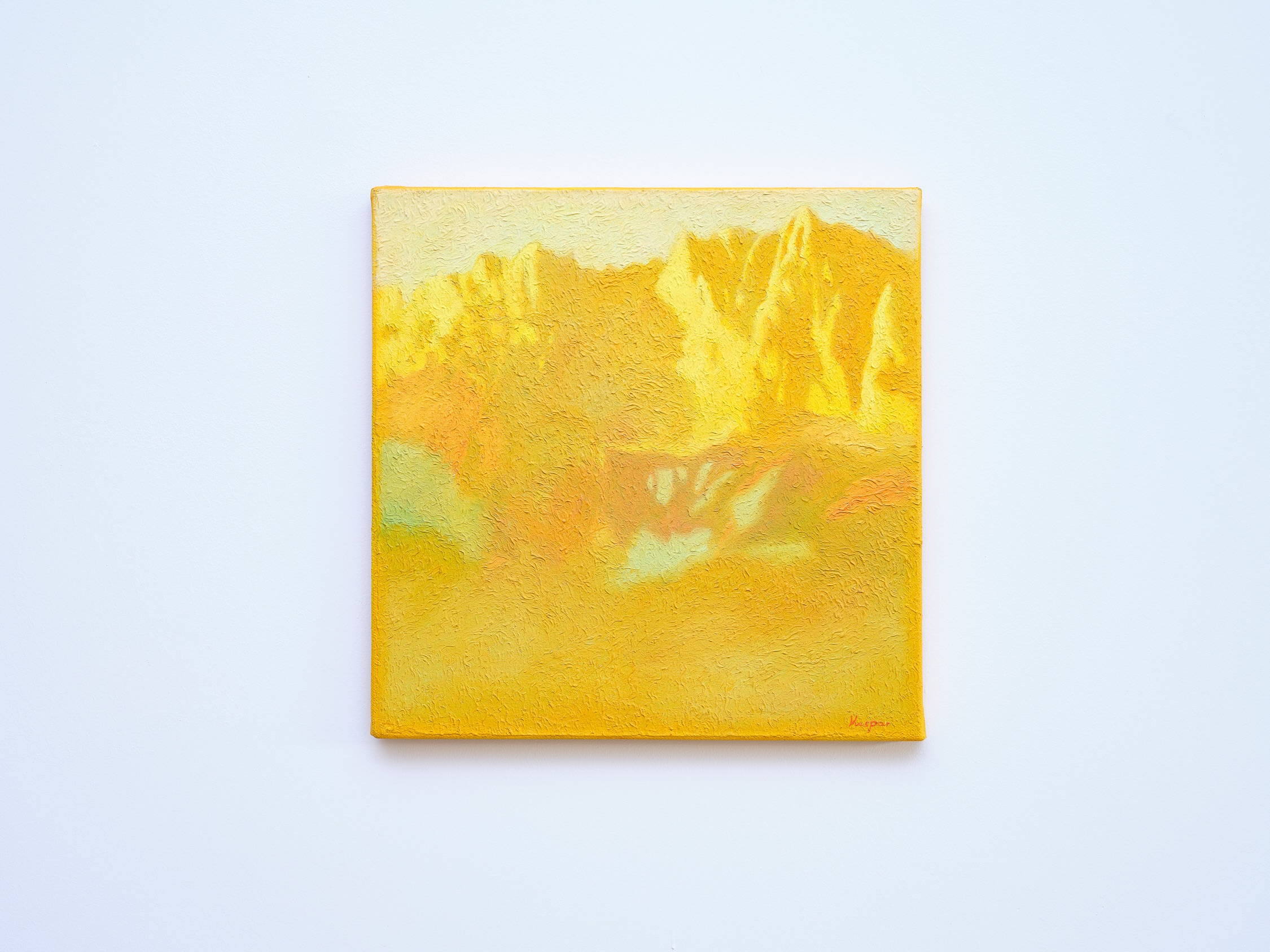 Mere colour, unspoiled by meaning, and unallied with definite form, can speak to the soul in a thousand different ways.
— Oscar Wilde
Der Wilde Kaiser No. 4/36
2026
Öl auf Leinwand
40 × 40 cm
CR 10-1