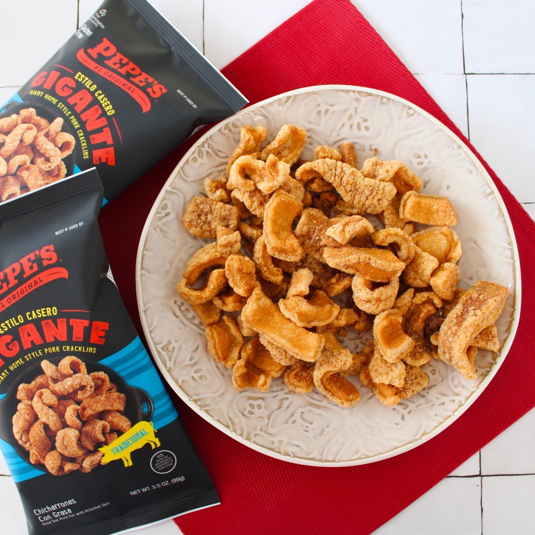 ๐ Celebrating flavor and culture! Nothing says Hispanic Heritage Month like Pepeโs Chicharrones.