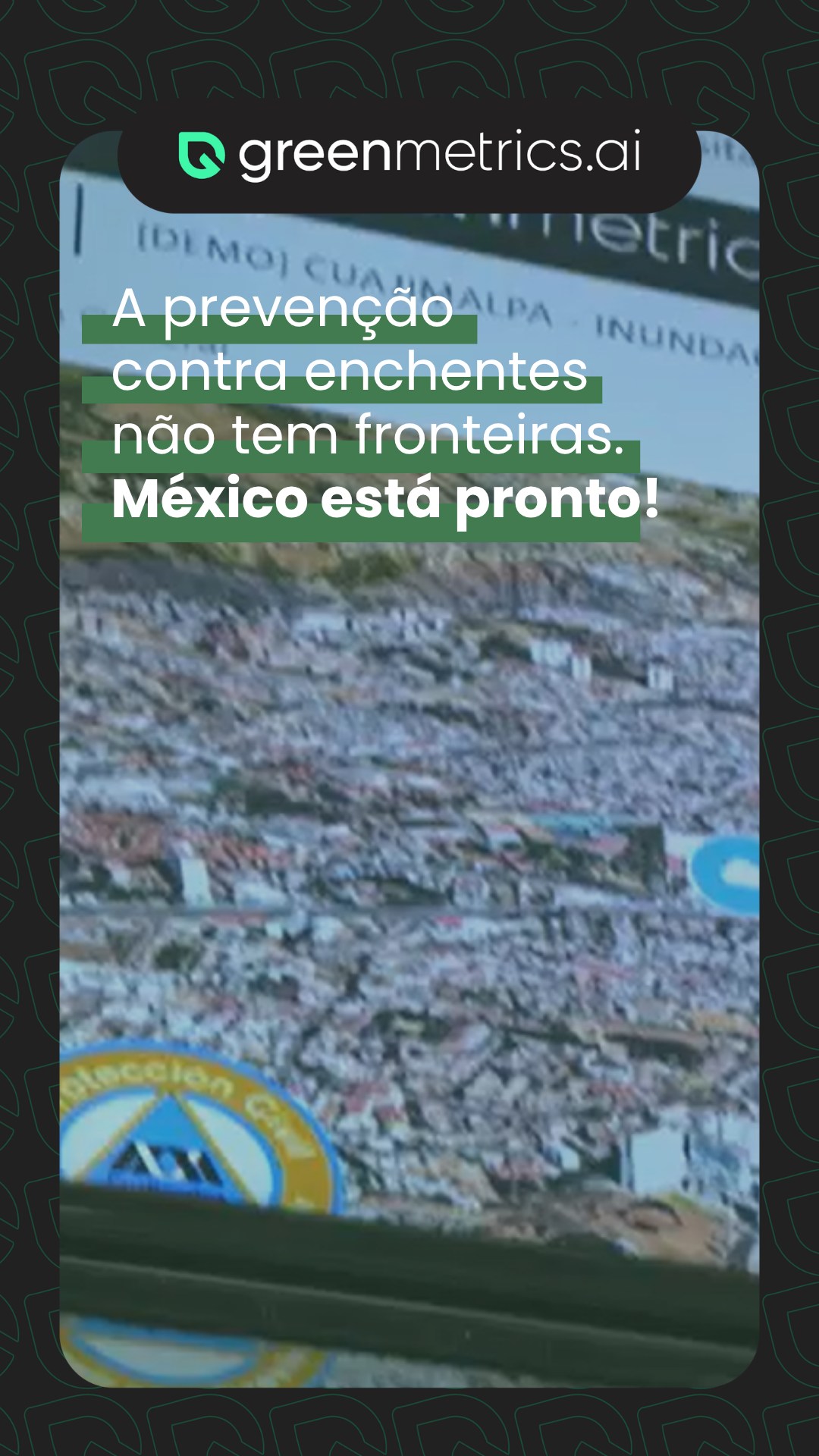 Eventos climáticos extremos não conhecem fronteiras. A prevenção também não deveria conhecer.
A greenmetrics.ai está chegando ao México!
Iniciamos nossa primeira operação na Cidade do México, com um projeto piloto na Alcaldía de Cuajimalpa, região que, nos últimos anos, tem enfrentado impactos significativos causados por inundações.
Essa expansão é resultado da união entre tecnologia e grandes parceiros.
Em parceria com a Alta Prevención WT México, referência em prevenção de riscos e resposta a emergências no país, representada por Yosef Laniado, levamos nossa tecnologia para quem mais precisa de informação para se antecipar aos riscos.
Porque, quando a prevenção funciona, a resposta também é mais eficiente.
É para isso que trabalhamos todos os dias: transformar dados em informação, informação em prevenção e prevenção em proteção.
E esse é só o primeiro capítulo da nossa jornada no México.
O próximo já está em movimento. 🌎
#greenmetricsai #ClimateTech #ClimateResilience #FloodMonitoring #EarlyWarning #Mexico