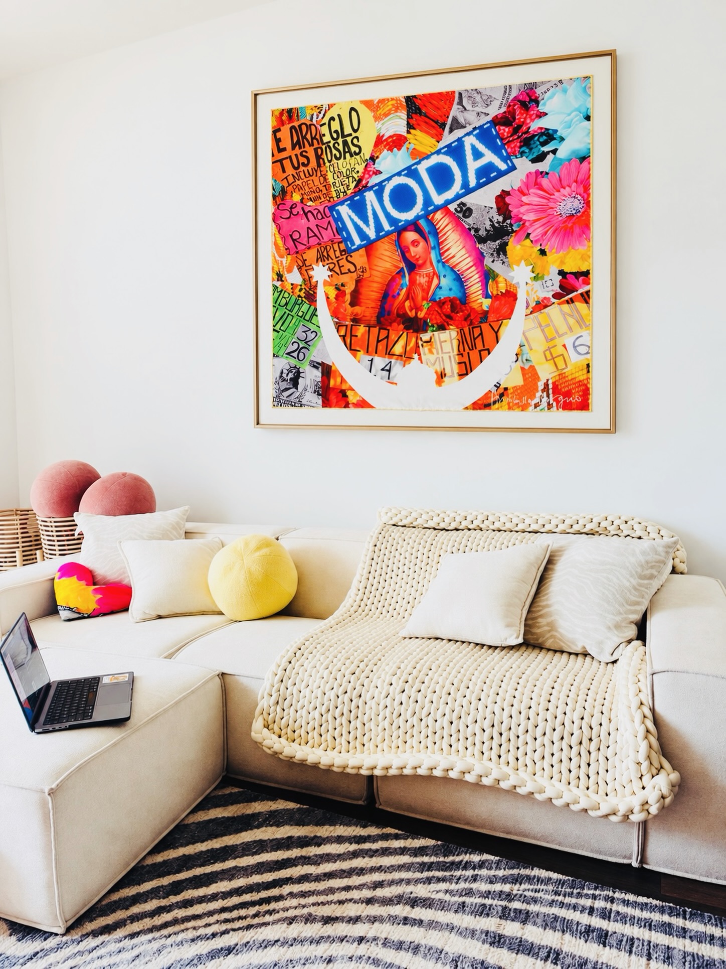 Making room for color, meaning, and a little everyday joy.
Art feels at home here 🧡
#LaVirgencita #heartofcommunity #fashionisart