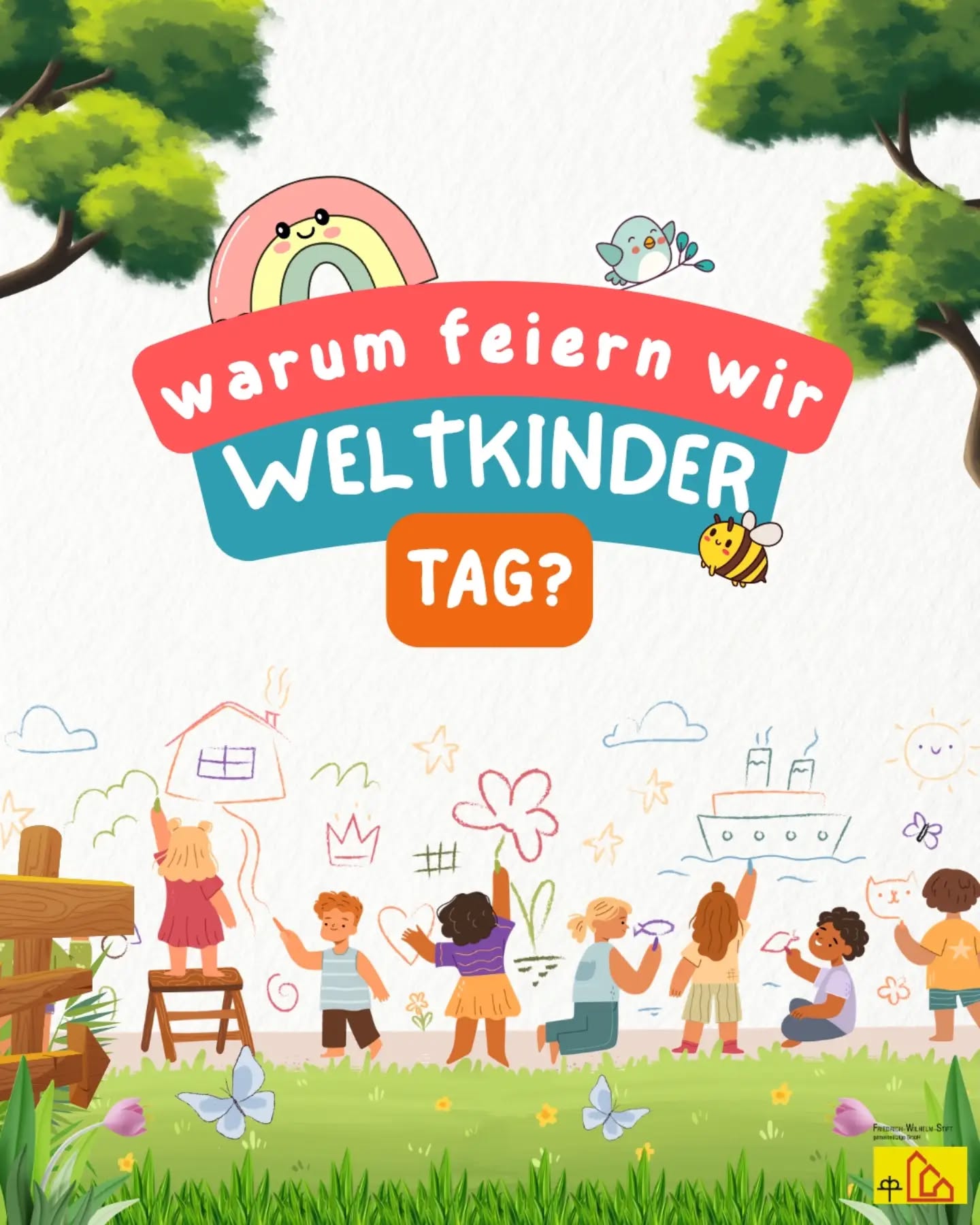 Ein Tag nur für Kinder – das klingt gut, oder? Aber am Weltkindertag geht es nicht nur um Spaß. Der Weltkindertag erinnert uns daran, dass Kinder besondere Rechte haben und dass Erwachsene dafür sorgen müssen, dass diese Rechte geschützt und respektiert werden. Leider ist das nicht überall der Fall. Manche Kinder müssen arbeiten, anstatt zur Schule zu gehen, und andere haben nicht genug zu essen oder kein sauberes Wasser. Viele Kinder fliehen vor Krieg oder den Folgen des Klimawandels, wie Dürren oder Waldbränden, die ihr Zuhause zerstören.
Auch in Deutschland gibt es noch Dinge, die bei den Kinderrechten besser gemacht werden können. Zum Beispiel durch mehr Mitspracherecht für Kinder bei Entscheidungen über ihre Zukunft. Der Weltkindertag macht auf solche Probleme aufmerksam.
Die Vereinten Nationen haben schon 1954 beschlossen, einen Tag für die Kinderrechte einzuführen. Seitdem wird der Weltkindertag gefeiert. Die UN fordert Regierungen und die Gesellschaft auf, die Rechte der Kinder zu stärken. In Deutschland hat dieser Tag jedes Jahr ein spezielles Thema, zum Beispiel um Demokratie zu fördern oder gegen Rassismus zu kämpfen. Für 2026 ist das Motto „Starke Kinder, starke Zukunft“, das von UNICEF und dem Deutschen Kinderhilfswerk festgelegt wurde.
#fwshamm #kinderrechte #Weltkindertag #jugendhilfe