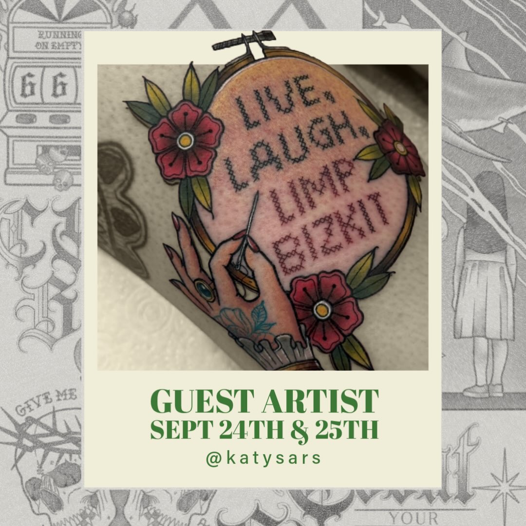 🔥Katy Sars is here🔥
Our favourite treasure from the north @katysars is gracing us with her presence next week Thursday and Friday!
She’s only got space left on the Thursday, so to nab that last spot to get a cool tat send her a dm now!
Alternatively send us a message and we’ll get you booked in!
#neotradtattoo #tattoo #tattooflash #colourtattoos #londontattoo