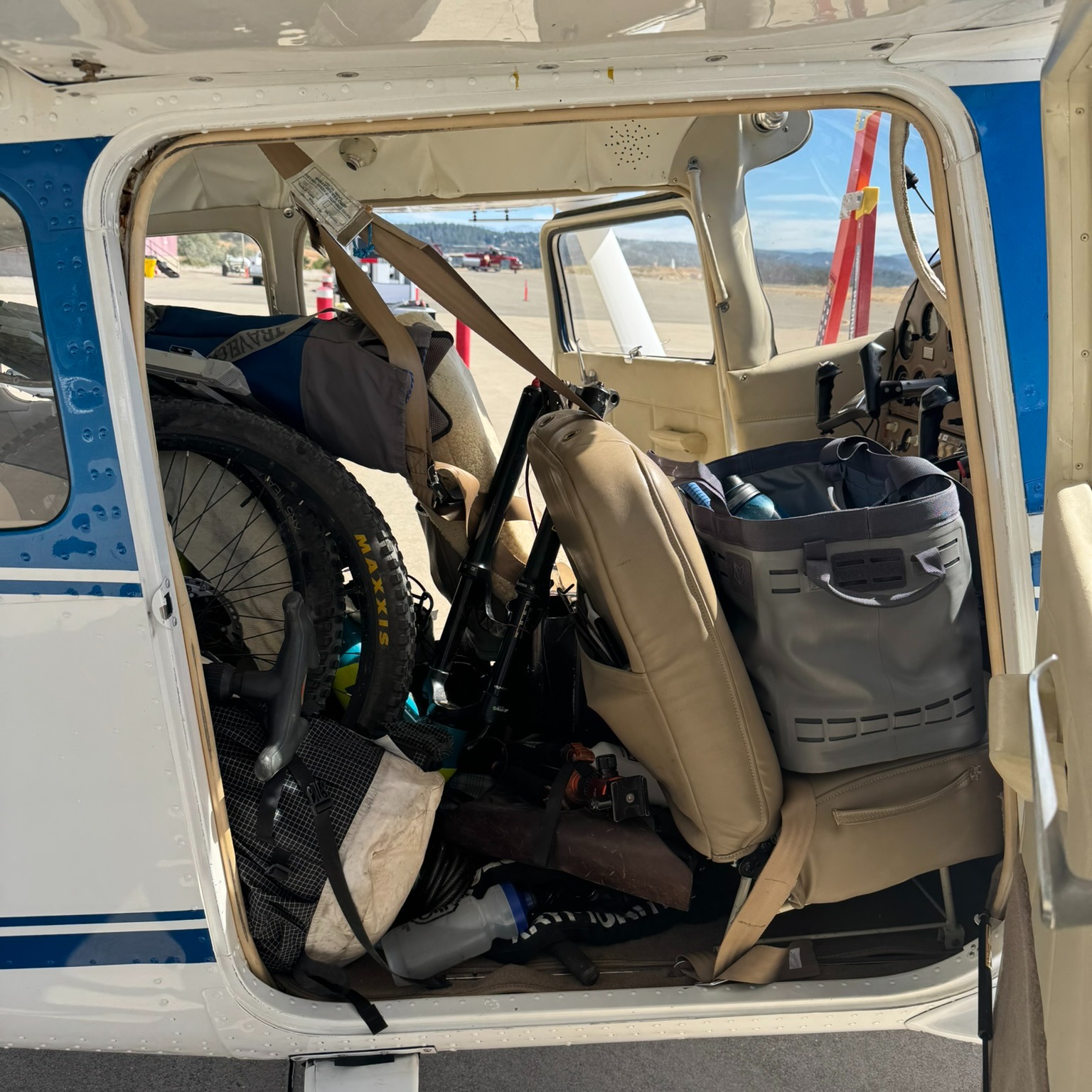 Airplane packed and ready to go. Roadtrip to the southwest to hawk my new book. Moab, Escalante, Bryce, Kanab, St. George, Zion, etc.
Should be fun - I'll post photos.
#southwest #generalaviation #whyifly