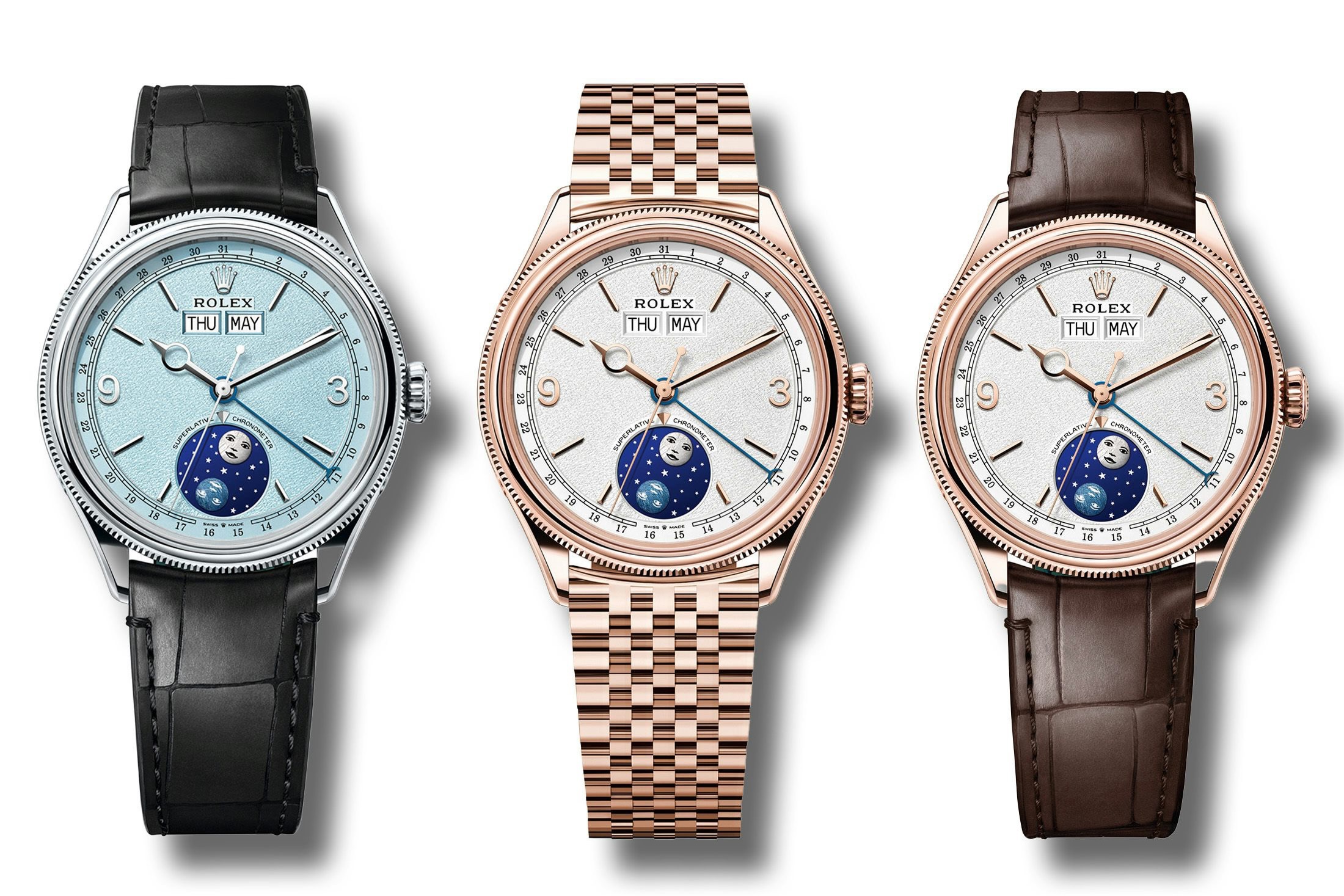 If you’re in the business of dress watches, you haven’t really had to worry about Rolex for a long time.
Times might be changing.
The Rolex Perpetual Padellone has arrived, and while we haven’t gotten hands-on with it just yet, this is exactly the kind of watch we were hoping to see from the Crown at Watches & Wonders.
Elegant. Complicated. Rooted in Rolex’s own history.
The Padellone feels less like Rolex chasing what’s next and more like Rolex reminding everyone just how deep the archive goes.
Pricing starts at $59,000 for the Everose model on strap, climbs to $66,200 for platinum, and tops out at $72,800 for Everose on the new Settimo bracelet.
It’s serious money, but it also puts Rolex squarely into a conversation it hasn’t really been part of for decades.
More of this, please, @rolex. We cannot wait to see these in the metal.
#rolex #complecto