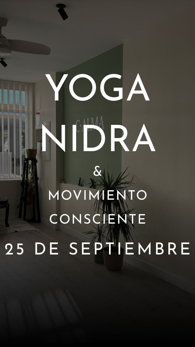 ✨TALLER DE YOGA NIDRA & MOVIMIENTO CONSCIENTE✨Un espacio para bajar revoluciones y volver a la C•Alma🧘♀️
Abriremos el espacio volviendo al cuerpo a través de una práctica de movimiento y respiración consciente que nos ayudará a estar más presentes y disponibles para la práctica de Yoga Nidra la cual nos llevará a un descanso profundo y reparador.
Yoga Nidra, es conocido también como el yoga del sueño consciente. La práctica de Yoga Nidra nos invita a soltar los quehaceres, a vaciarnos del ruido mental y a explorar aquello que habita dentro desde la consciencia, y la mirada compasiva.
Un espacio para soltar, descansar profundamente y sentirte restaurad@.
🗓️25 de Septiembre a las 20h
✨Aportación 15€
📍@c.alma_wellness (Fuengirola, C.San Pedro 9)
Reservas y + info en el enlace de mi bio, o puedes contactar por privado si necesitas resolver dudas.
#yoganidra #calma #fuengirola #descanso #relajacion