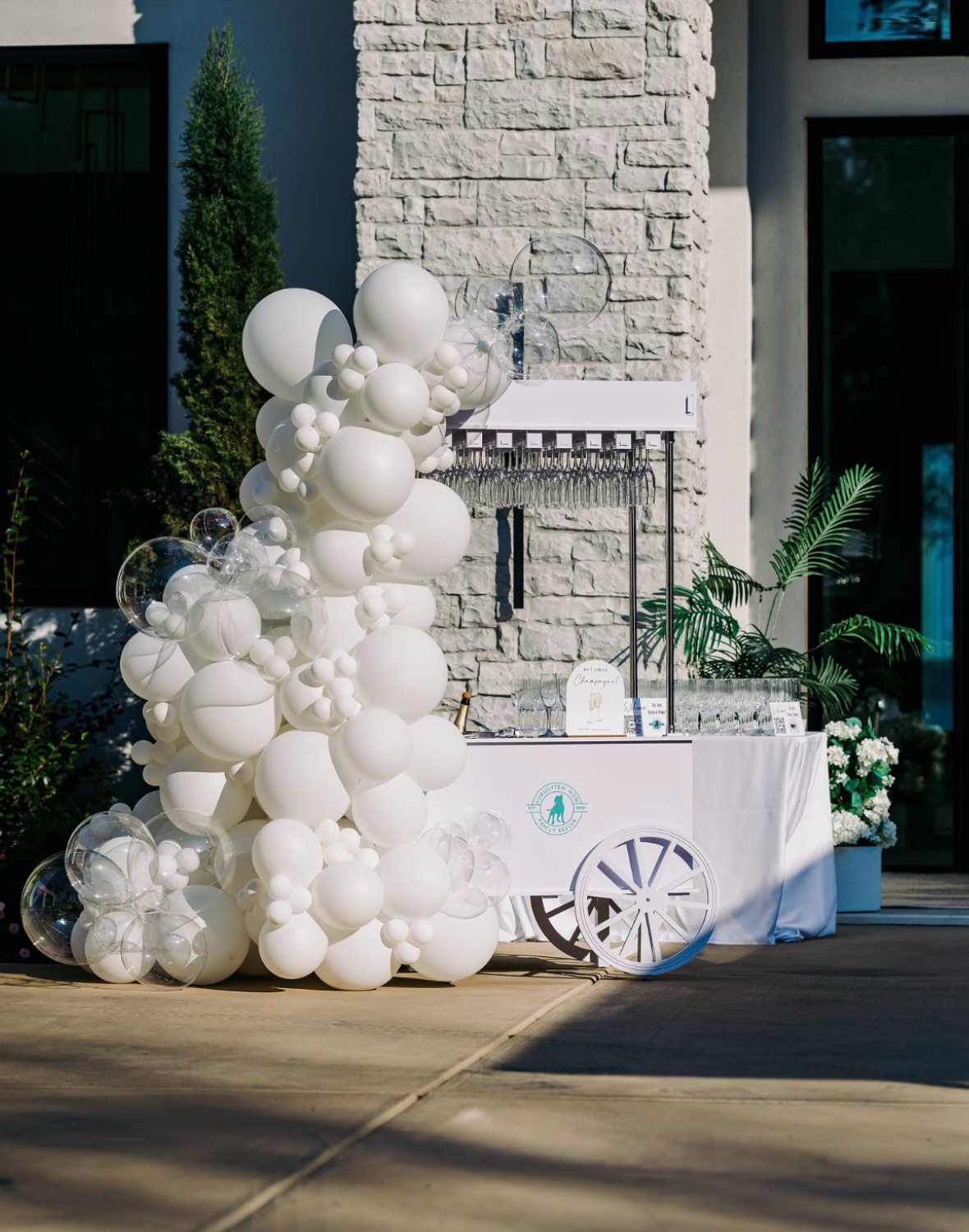 The White Pawty 2026 for @forgotten_now_family_rescue was the perfect celebration of style and unforgettable details!
Making its debut at the entrance was our custom Champagne Cart, complete with the nonprofit’s logo and balloons designed to match the all-white theme. It created the ultimate first impression and set the tone for an evening filled with celebration, connection, and fun. 🥂
And, of course, the jumbo balloon dogs made quite the statement, too! We loved bringing these playful details to life for such a beautiful event supporting an incredible cause.
A huge thank-you to everyone who helped make the White Pawty 2026 unforgettable:
@forgotten_now_family_rescue
@indigoblueventsnc
@partyboxlkn
@alecdelben
@bestimpressionscaterers
@djmischiefmattpiver
@splitsecondsound
@kellbellco
@pomp_posh_event_rentals_
@sidebarbottleco
@titosvodka
@lknpartyrentals
@kristinscott1882
@queencitypastry
@matildeescookieco
Planning an event and want to make a memorable entrance? Let’s create a custom Champagne Cart experience with balloons and branding designed just for your celebration. Send us a message to start planning! 🙌✨
#nonprofit #balloons #charlottenc #lakenorman