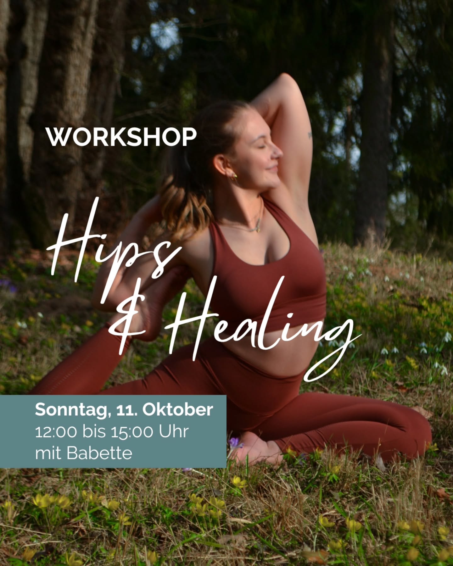 Was hält dein Körper noch fest, obwohl du längst weitergehen möchtest?
Gerade rund um die Hüften erleben viele von uns Spannung, Enge und ein Gefühl von Festhalten.
In diesem Workshop mit @bobiflows schenken wir diesem Bereich ganz bewusst Raum.
Mit öffnenden und lösenden Asanas, achtsamer Körperarbeit und begleitenden Übungen darfst du wahrnehmen, was da ist, wieder mehr Weite entstehen lassen und dich mit dem Thema Loslassen auf körperlicher und emotionaler Ebene beschäftigen.
Nicht mit Druck. Sondern Schritt für Schritt und in deinem eigenen Tempo.
Ein Workshop für mehr Beweglichkeit, Körperwahrnehmung und die Erfahrung, dass Loslassen manchmal im Körper beginnt.
#hüftöffnung #yogafürdiehüften #yogaworkshop #yogabamberg #Omshantiyogabamberg