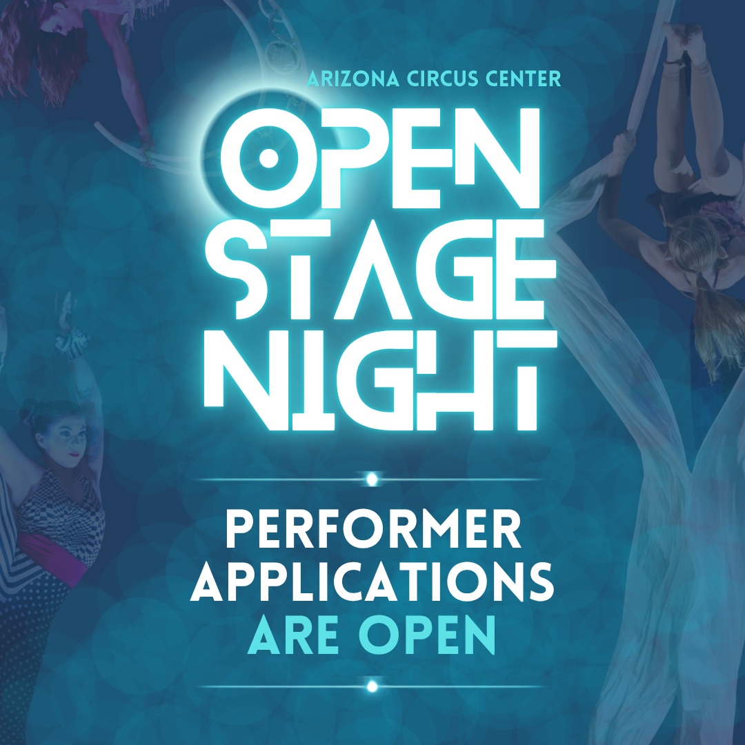 🎪 Performer applications are NOW OPEN for our next Open Stage!
Join us on October 17 for an evening celebrating creativity, courage, and our incredible circus community. Open Stage is about giving a platform for artists of all kinds.
✨ New works and polished pieces are welcome
✨ All art is welcomed from musicians to dancers.
✨ Artists of varying experience levels are encouraged
Ready to share what you’ve been working on? Submit your act through the application link in our bio. Space is limited!
📅 Open Stage: October 17, 2026
📍 Arizona Circus Center
#ArizonaCircusCenter #OpenStage #CircusArtists #PhoenixCircus #AerialArts #CircusCommunity #CallForPerformers