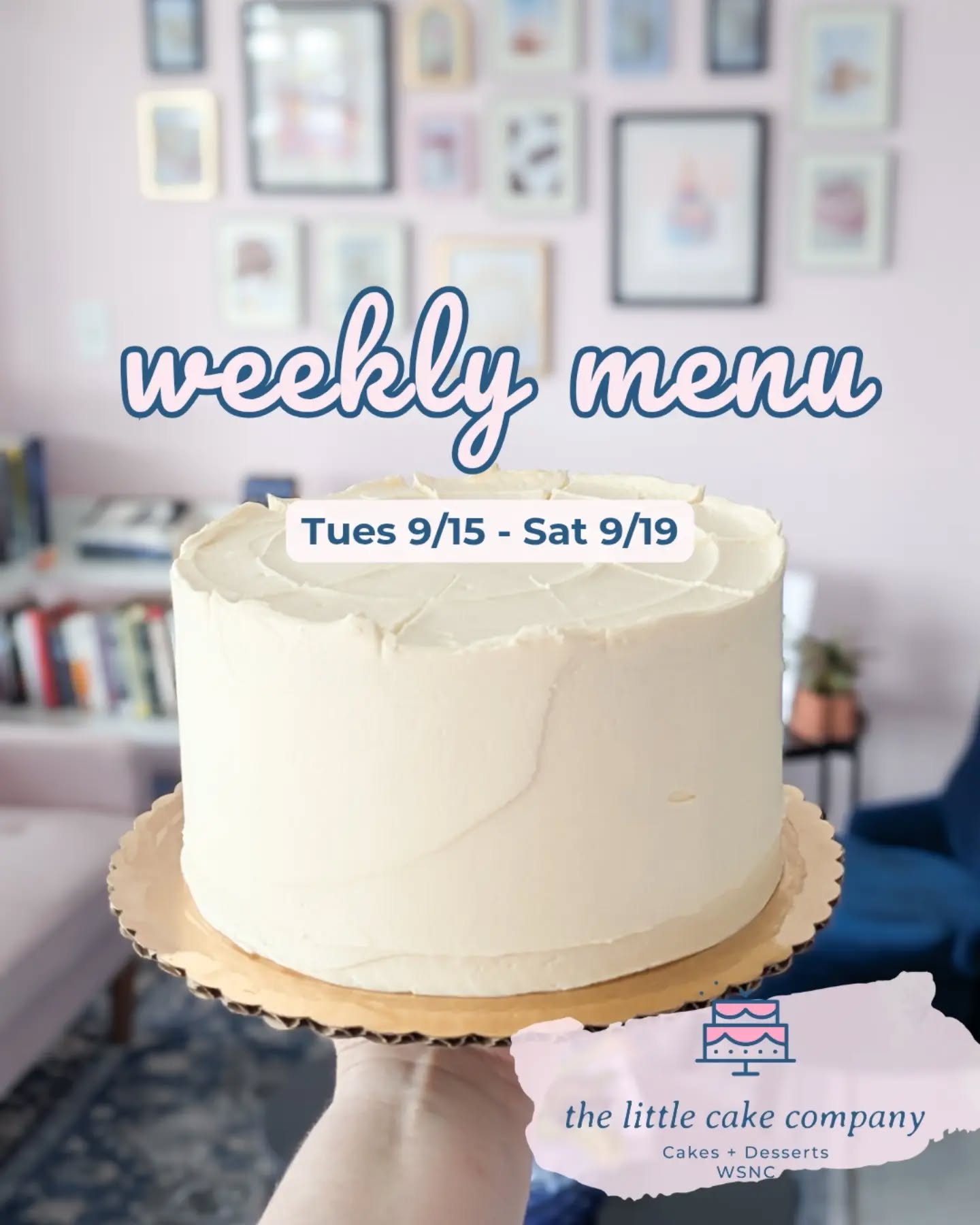 Come see us for a sweet treat this week! πͺπ°π§
Open Tuesday-Friday 11 to 7 and Saturday 11 to 5 β¨