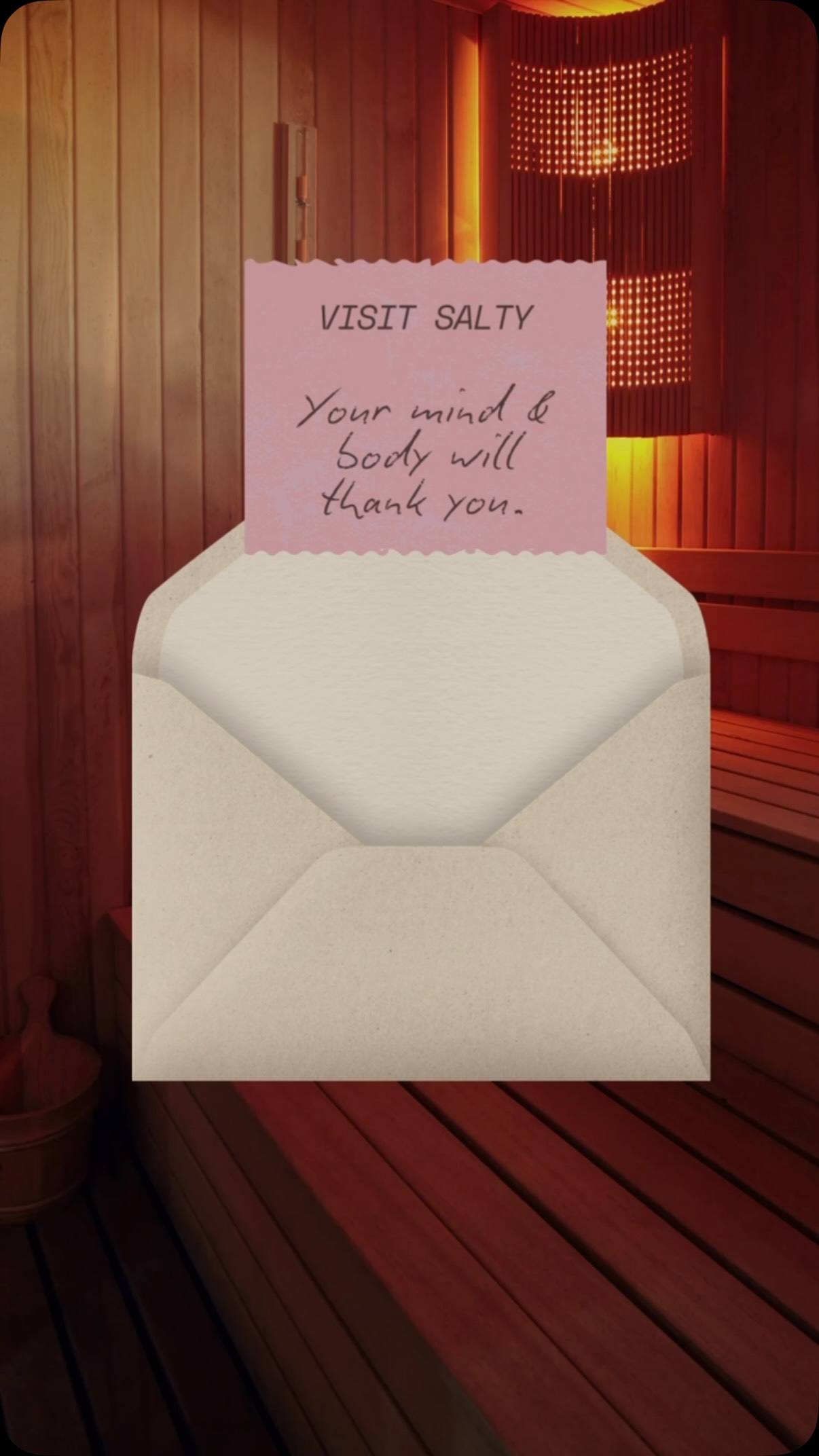 Salty is all about prioritizing your health. Visit Salty!
#salttherapy #sauna #selfcare #relaxing #cleveland
