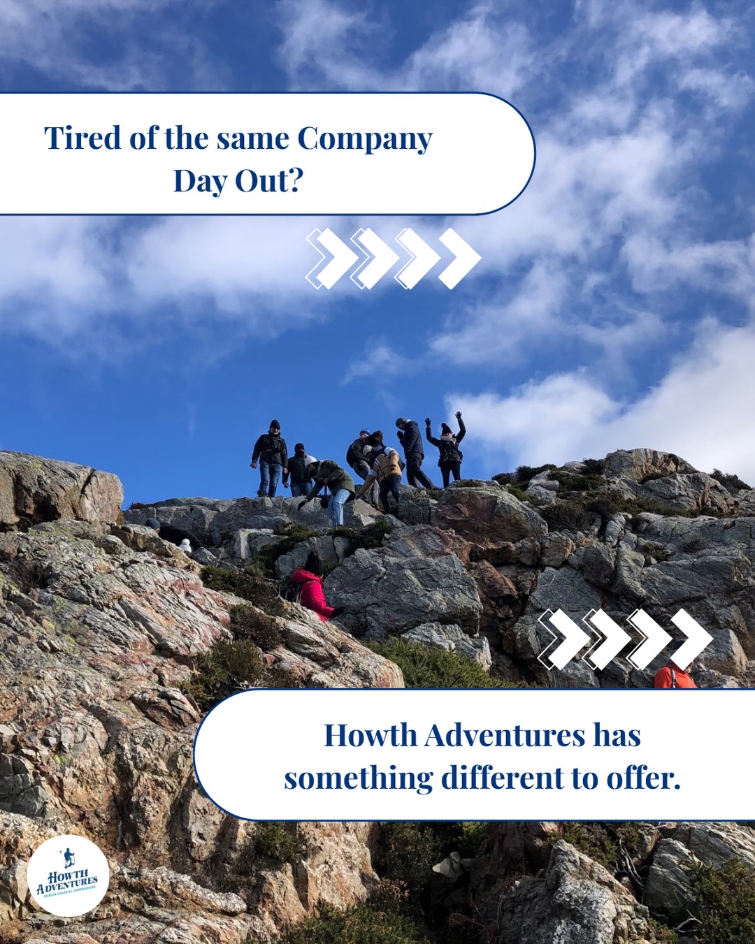 The sustainable company day out! 🌱
At Howth Adventures and Ireland’s Eye Ferries, we champion regenerative tourism in a UNESCO Biosphere Reserve, which supports the community, biodiversity and culture that makes Howth what it is.
Your team deserves this. Link in bio.
#10YearsOfHowthAdventures #teambuilding #corporateouting #howth #regenerativetourism