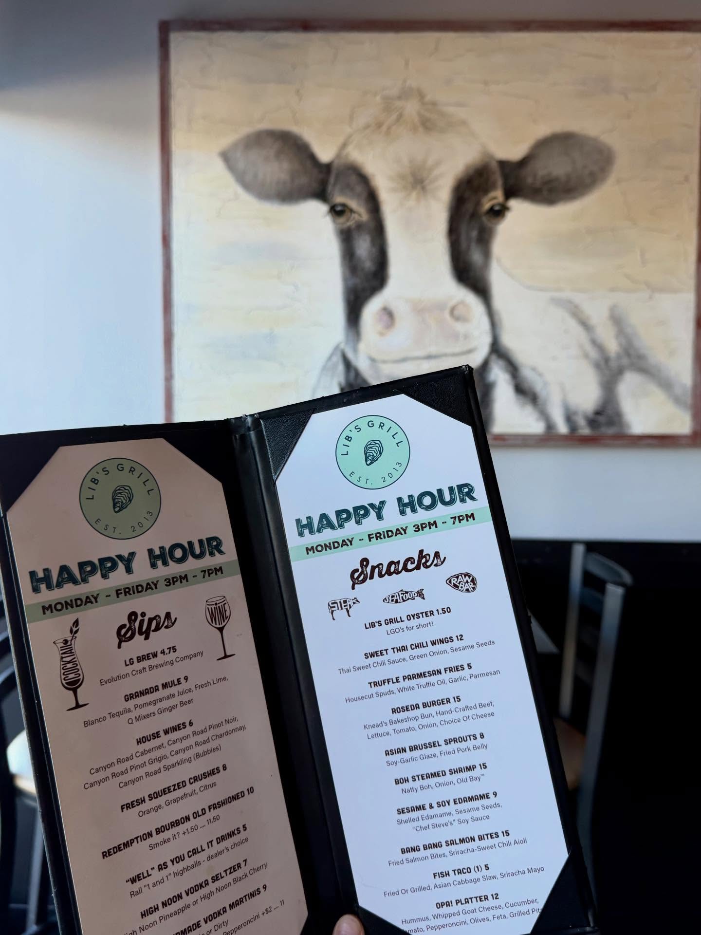 Clock out. Meet up. Drink up. 🍹 Happy Hour is waiting.
#happyhour #drinkup #cocktails #beerspecials #libsgrill