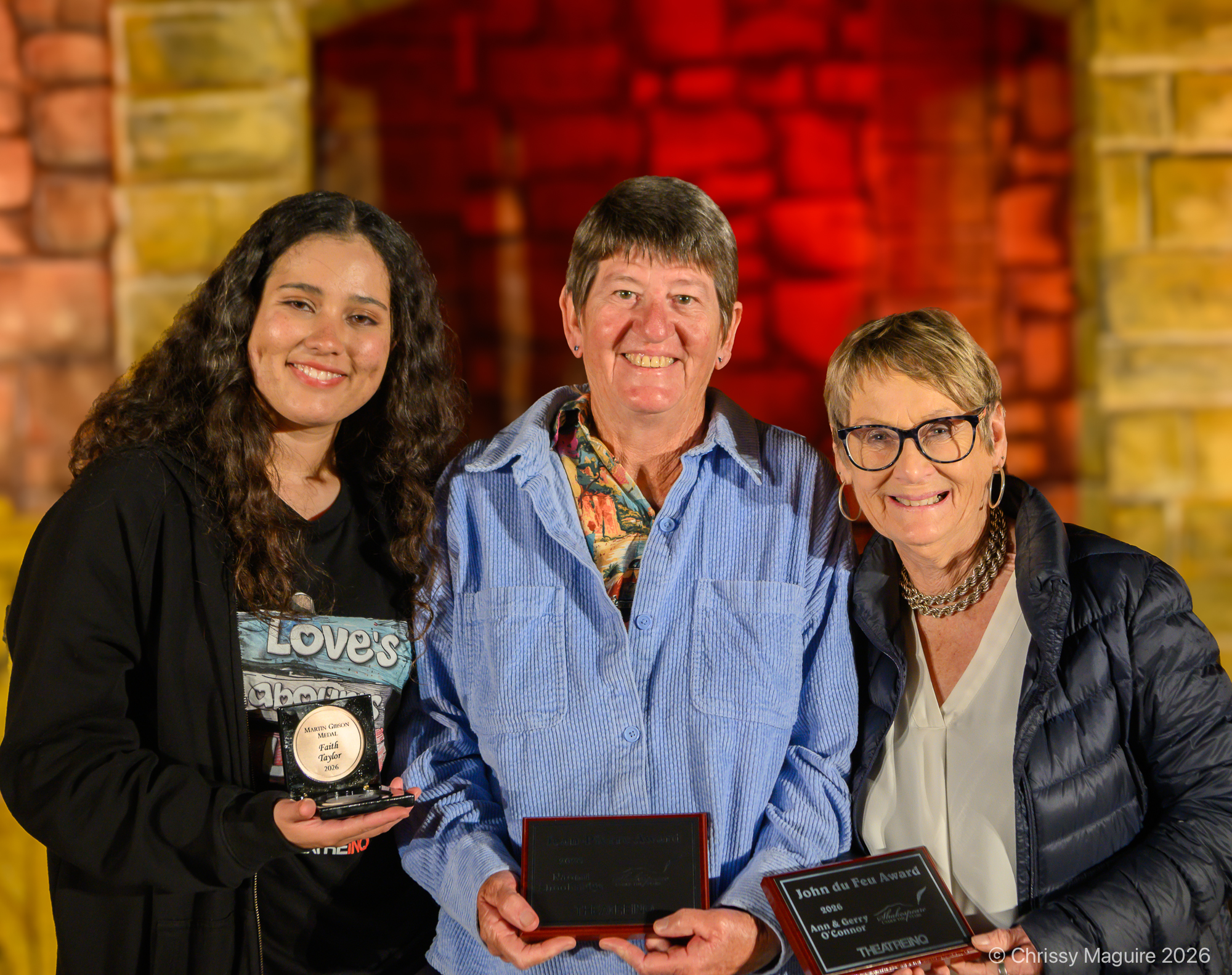 Last Sunday evening, we held our beloved Jean-Pierre Awards - celebrating the people who give so much to Shakespeare Under the Stars and to our company.
Congratulations to this year's recipients:
Faith Taylor - Martin Gibson Medal
Naomi Shoobridge - Jean-Pierre Award
Ann & Gerry O'Connor - John du Feu Legends Award
Worthy winners all.
Thanks to the entire team for another delightful year!
Photo by Chrissy Maguire
#shakepeareunderthestars
#jeanpierreawards
#Shakespeare
#thebridgeproject
