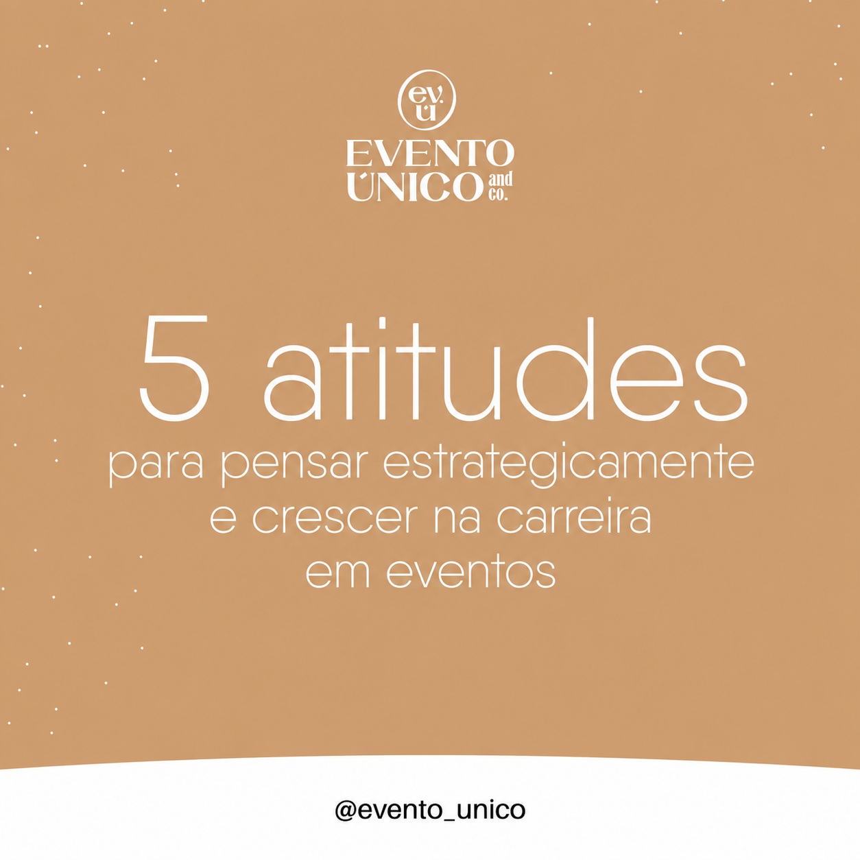 Pensar estrategicamente começa muito antes de ocupar um cargo de liderança.
É observar além da próxima entrega, compreender o negócio, antecipar impactos e assumir o protagonismo.
Afinal, o profissional de eventos não apenas executa: ele conecta pessoas, expectativas, parceiros e resultados.
Invista em repertório, relacionamentos e desenvolvimento contínuo. Sua carreira cresce na mesma medida em que você investe nela.
Qual dessas atitudes você já pratica?
#GestãoDeEventos #CarreiraEmEventos #PensamentoEstratégico #EventosCorporativos #EventoÚnico
