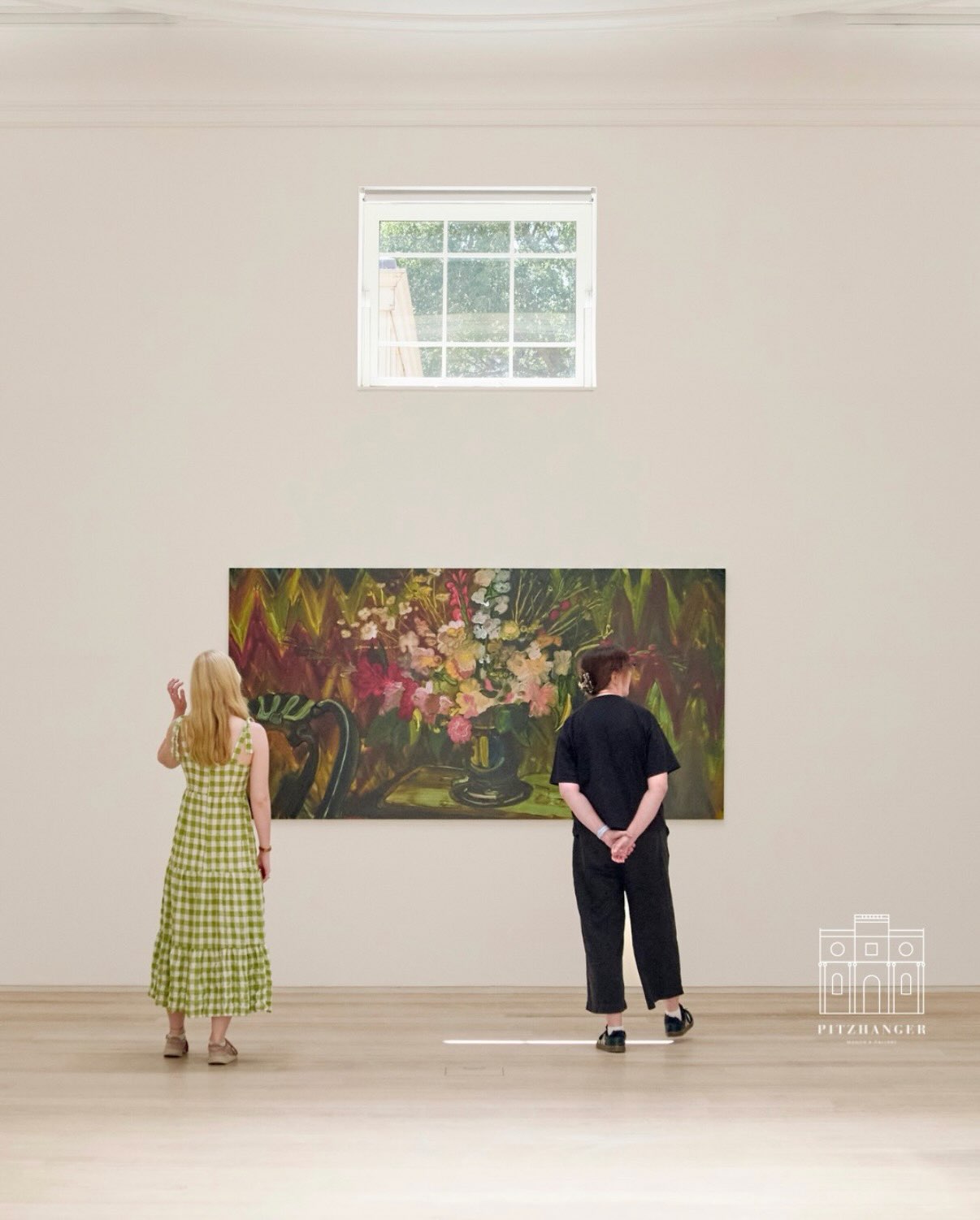 We are a bit slow on the socials this summer but we were delighted to install this fantastic work by Clare Woods @pitzhanger …
Many of the works in ‘Clare Woods: Garden Without Seasons’ were created in direct response to Pitzhanger Manor.
Clare considers how recurring subjects - including planters, glasshouses and stained glass - connect with the building, its gardens and its history.
Pitzhanger was designed by Sir John Soane as a country retreat - a place for entertaining and architectural experimentation. Clare reflects on how his intentions remain present in the building, its relationship with the garden and the traces of its history.
As she says in the exhibition audio guide, “the hand of someone can still be very present.”
Discover ‘Garden Without Seasons’ across the galleries and historic manor.
On 1 October, hear Clare Woods discuss the exhibition with Pitzhanger Director Rebecca Lyons. Book via the link in bio.
@clarewoodsstudio @cristearoberts @victoriamirogallery
@StudioStagg
Exhibition view of ‘Clare Woods: Garden Without Seasons’ at Pitzhanger Manor & Gallery. Artworks © Clare Woods. Courtesy the artist, Cristea Roberts Gallerv. London, and Victoria Miro. Photo: Andy Stagg. (Last 5 photos by OOTB)