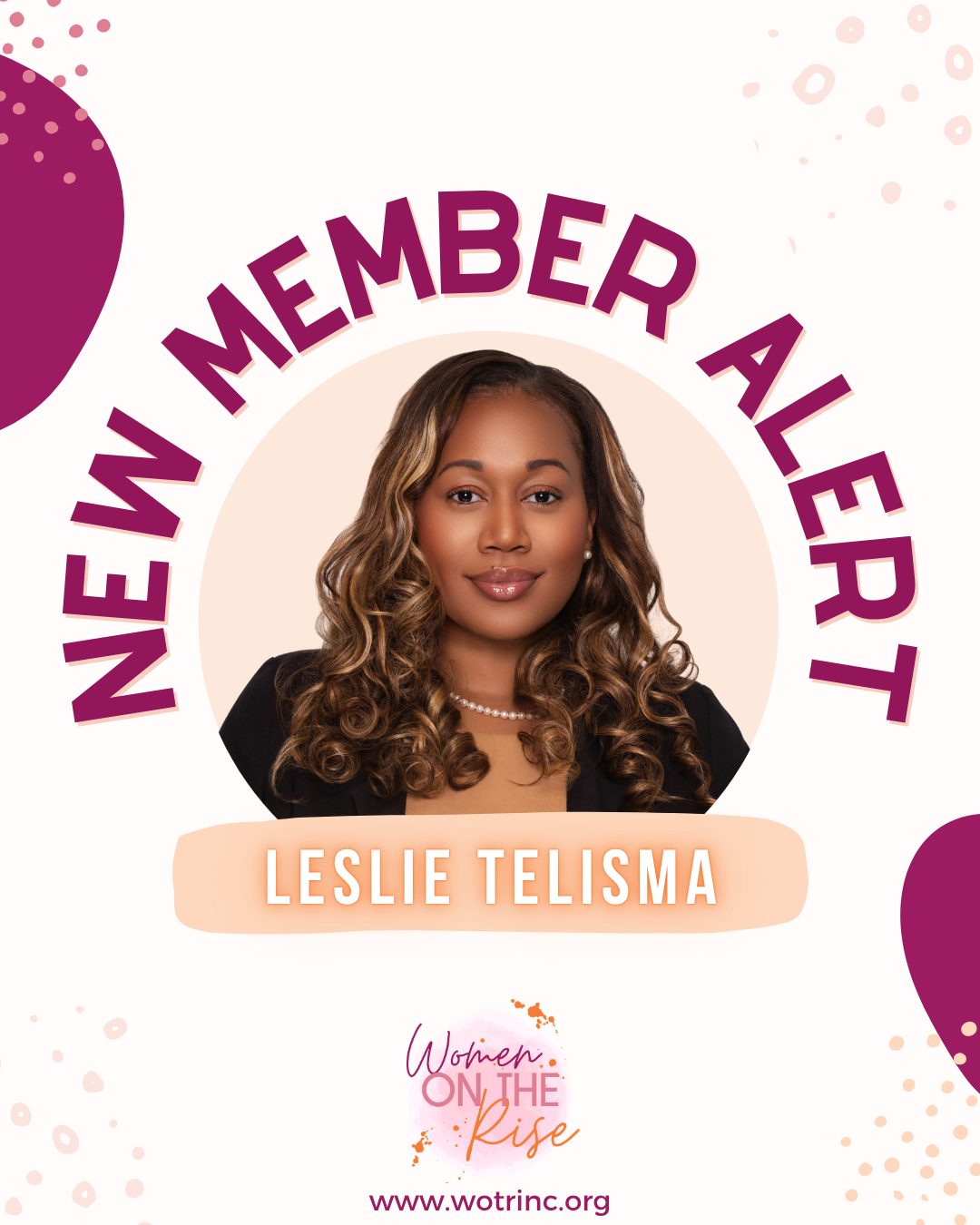 Help us give a BIG Women on the Rise welcome to Leslie as one of the newest members of our WOTR sisterhood! 🎉💜
Leslie is a graduate of our Fall 2025 Career Development Cohort, and as part of our continued commitment to supporting our graduates beyond the cohort, participants who completed their 6-month assessment were entered for the opportunity to receive a complimentary one-year WOTR membership.
🥁 And our winner is... LESLIE! 🥳
Congratulations and welcome, Leslie! We are SO happy to have you here! 🎉💜
Curious about joining the Women on the Rise tribe? Discover more at the link in our bio.👑
#WOTR #EmpowermentSquad #wotrinc #womenontheriseorlando #womenontheriseinc #womensempowerment #wecomplimentwedontcompete #jointhetribe #womensupportingwomen