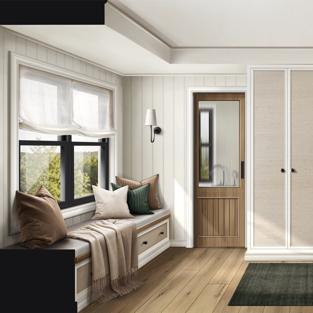 Sneak peek at how we created an artist impression through a coordinated team effort for the Master Walk-in Robe for one of our private estate projects.
Inspired by European farmhouses, this room is more than just a storage place for clothes, the window seat and linen inlay in the fine cabinetry make this a calm and uplifting space to for our clients to start their day or prepare for an outing.
We produce deliverables like this as part of the second interiors phase - Interior Design ‘Development’
3D Modeling & Coordination @byofloorplan
Artist Impressions @sketch_sveta_p
Interior Design Consultant @amelia.gallen.interior.design
Principal Designer @byofloorplan
In the next design phase will provide all the technical information allowing the builder and trades to rough in plumbing & electrical, along with collating accurate pricing and execution of the whole fit-out.
Stay tuned for the Study and Mezzanine