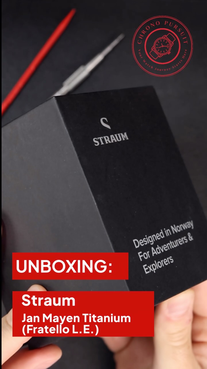 📦 UNBOXING 📦 Finally got my hands on the Straum x Fratello Jan Mayen, and after waiting over 6 months, it was absolutely worth the wait ❗
The dial still stops me every time I look down to check the time. Meant to evoke the lava flowing from a volcano on Jan Mayen island, the dial’s deep texture and gradient coloring is truly mesmerizing and unique 💥🌋
The bigger surprise is how different it feels on the wrist versus in photos. The bead-blasted titanium case is extremely light and comfortable, and is paired with the new rubber strap and a clip-in system that doesn’t need a single tool.
⌚: @straum x @fratellowatches Jan Mayen Titanium