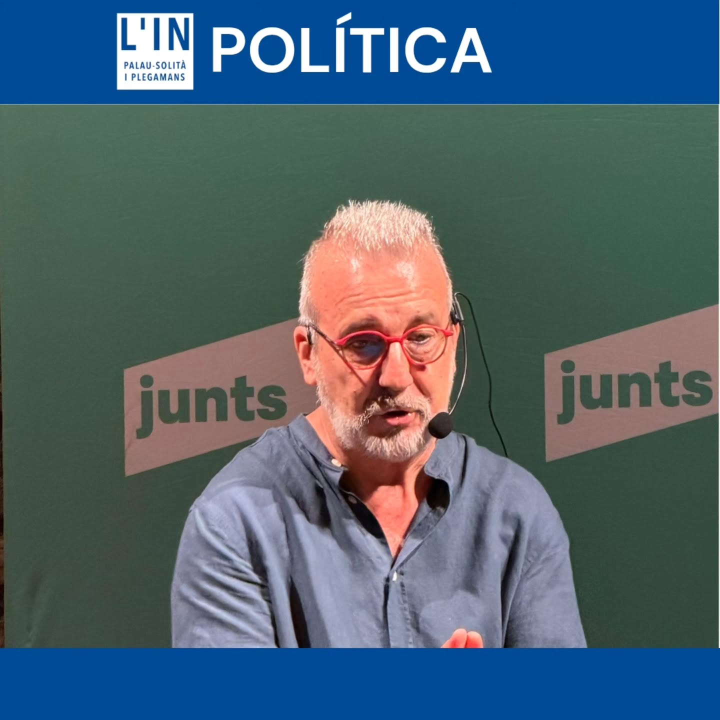 ELECCIONS MUNICIPALS. Pep Puig serà el cap de llista de Junts per Palau-solità i Plegamans a les pròximes eleccions municipals. Aquesta formació ha presentat avui al candidat en un acte celebrat a l'auditori de Can Cortés al qual han assistit una seixantena de persones. En el seu parlament de presentació, Puig ha fet una crida a la transparència, a la informació i a recuperar la participació de la ciutadania en el dia a dia del poble, aspectes que, a parer seu, s'han anat degradant en l'actual mandat. El candidat ha estat apadrinat per Eduard Pujol, portaveu al Senat de Junts per Catalunya, candidat a alcalde de Vilafranca del Penedès i periodista de professió, com el seu homòleg palauenc.
Joan Payola ha obert la presentació, que ha comptat també amb la intervenció del regidor de junts per PsiP, Ovidi Popescu. Entre els assistents hi havia també el diputat al Parlament de Catalunya, Joan Canadell, la cap comarcal del partit, Núria Ramon, i diversos representants de municipis veïns.
#Palausolitaiplegamans #PsiP @juntsperpalausolitaiplegamans @ajpalauplegamans @juntsxvoccsabadell @epujolb