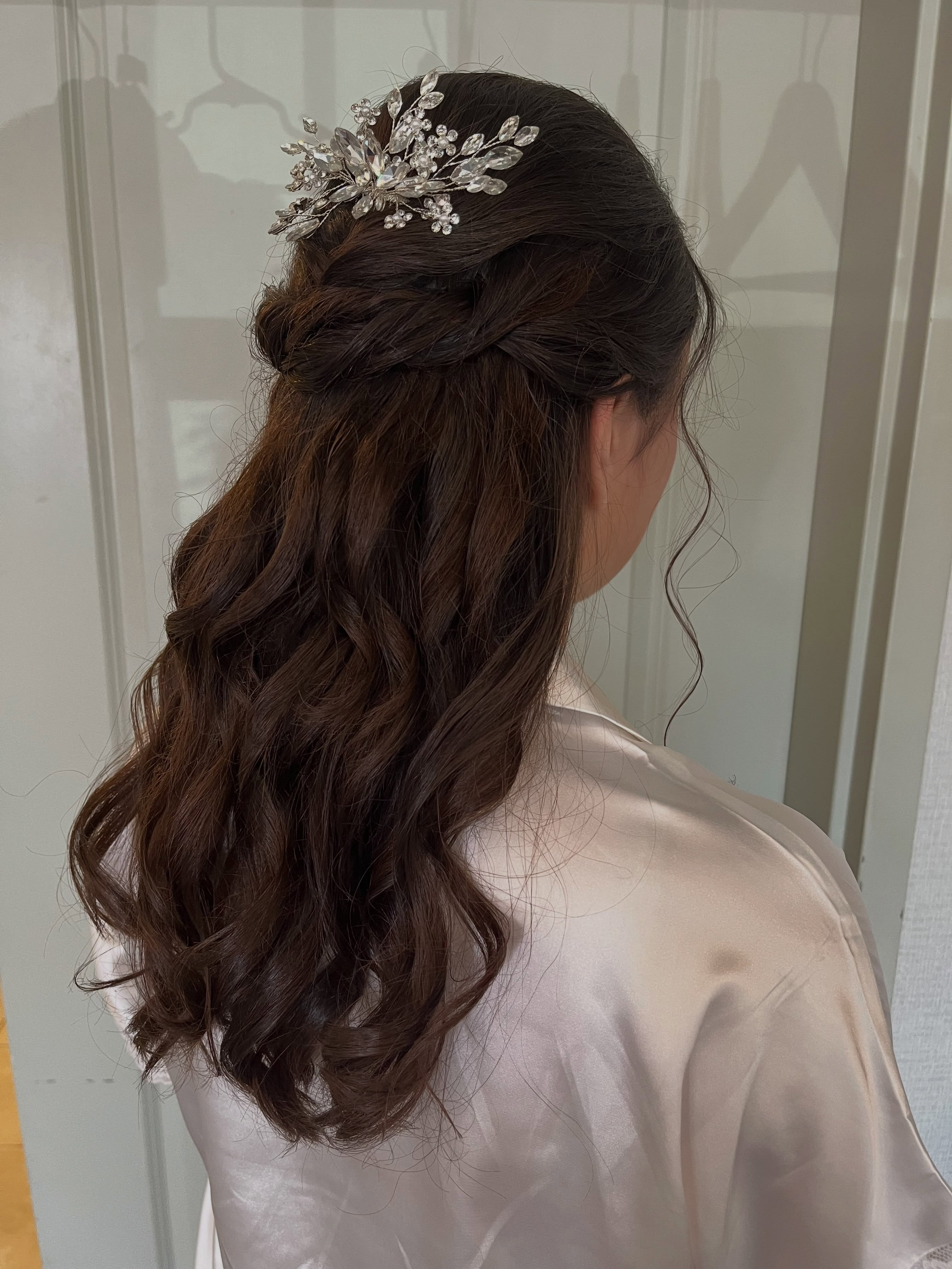 Wedding ready @hairstylesbymaddy