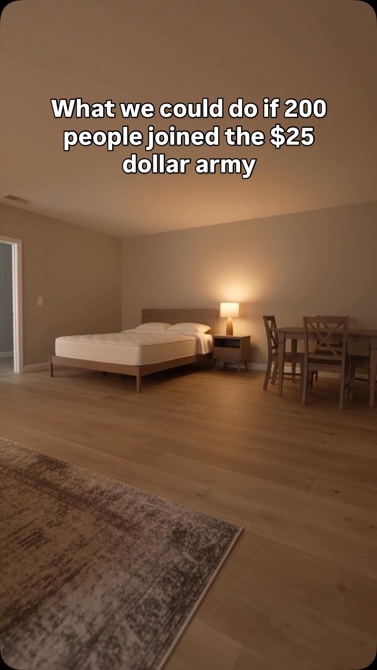 Furnish Hope is transforming empty houses into furnished homes for those in need. We’re raising money for them. Check my story highlights and bio for more info. Thank you.
