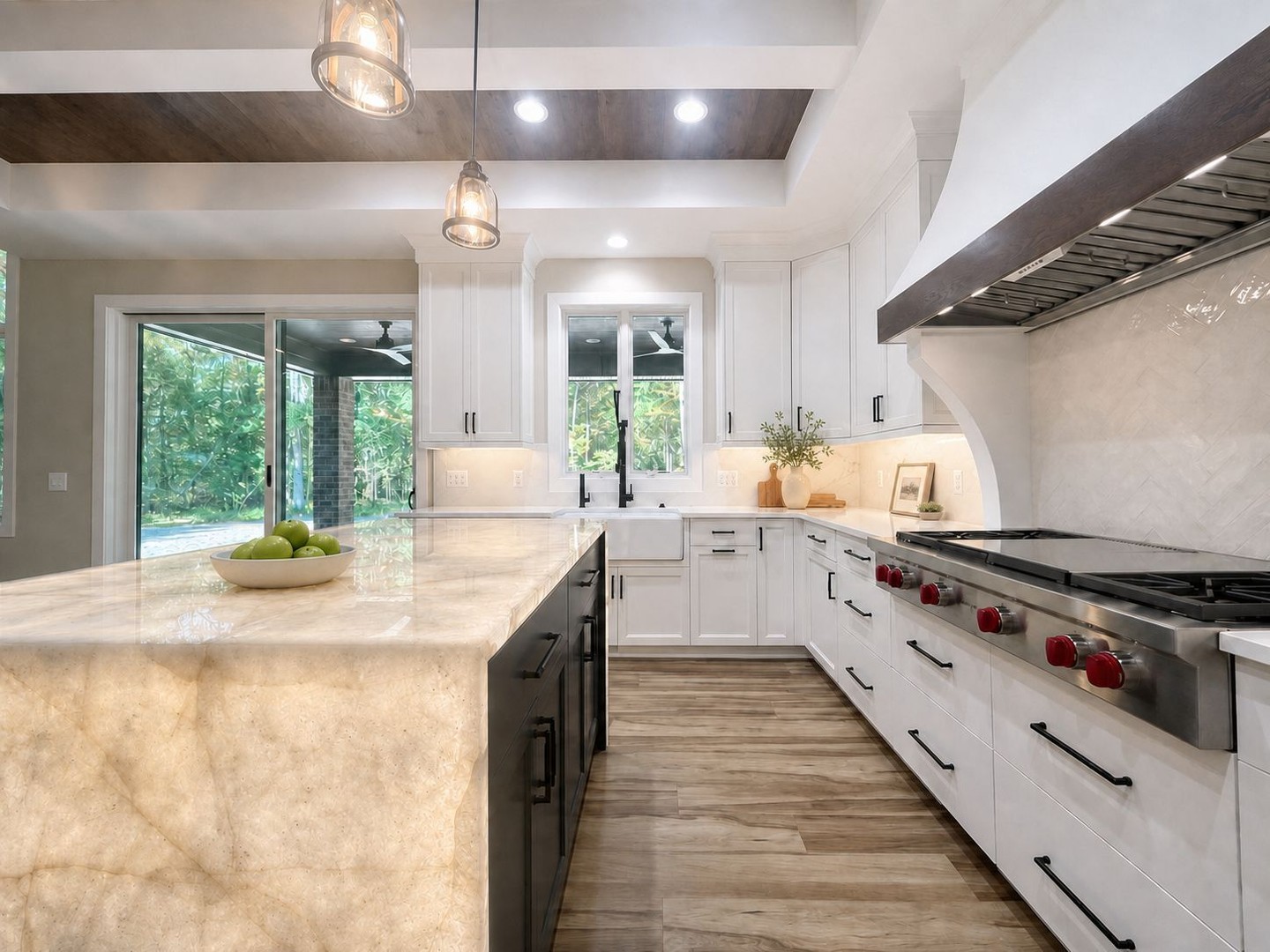 The kitchen that makes you actually want to cook. 👨🍳✨
Quartzite island. Farmhouse sink. Professional range. Wood beam ceiling. Every detail decided before construction began so nothing was left to chance.
No mid-build panic. No regrets. Just exactly what you pictured. 🙌
A better build starts with a better plan.
Planning a renovation or custom build? Let's talk!
#LuxuryHomes #BuildwithConfidence #DesignClarity #AdamoConstructionDesign #LakeOrion