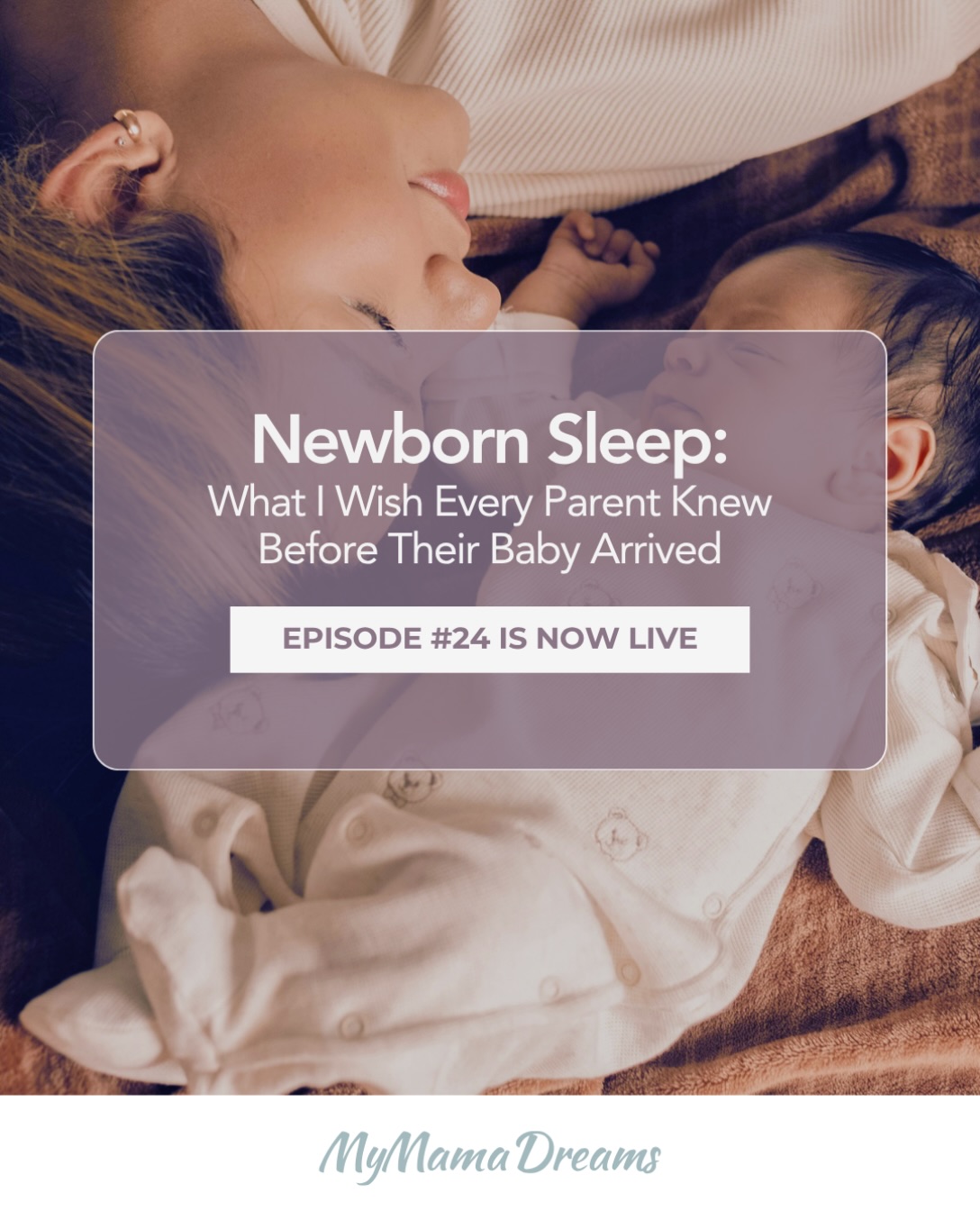 Newborn sleep can look very different from what you expect. ✨
Your baby might grunt, move, open their eyes or even make little cries while they’re still asleep.
So how do you know when they actually need you?
In Episode 24, I’m sharing what I wish every parent knew about newborn sleep, from recognising sleepy cues to understanding when to pause, observe and respond.
🤍 Listen to Episode 24: Newborn Sleep: What I Wish Every Parent Knew Before Their Baby Arrived.
✨ Join my free Birth & Baby Masterclass. Link in bio.
#MyMamaDreams #NewbornSleep #NewbornBaby #NewParent #AntenatalEducation BirthPreparation