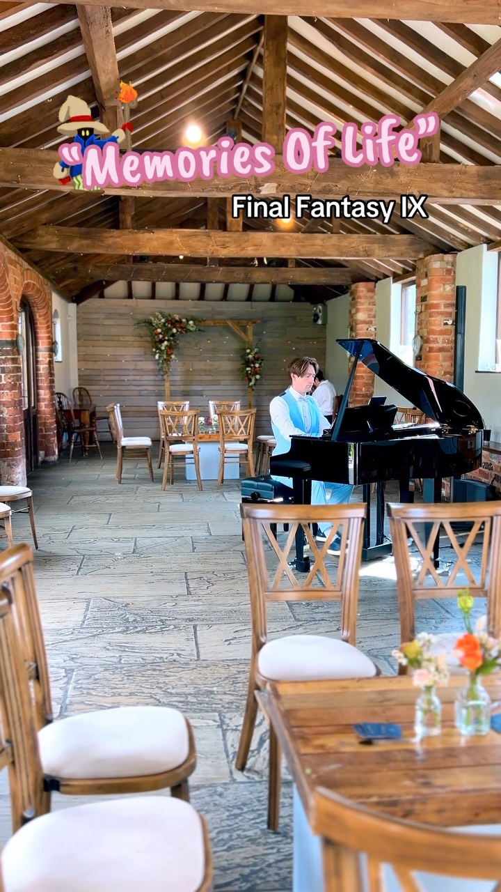 It’s the after-dinner request pianist warming up in the coffee lounge.. with some Final Fantasy! This and some other great tunes I was commissioned to play at yesterday’s lovely evening wedding reception at Dodmoor House!
🎵I’m playing: Memories Of Life - Final Fantasy IX - Tim’s Wedding Piano Version
In this video:
Venue @dodmoor_house
Flowers @withlove_roses
#weddingmusic #weddings #realweddings #weddinginspo #finalfantasy