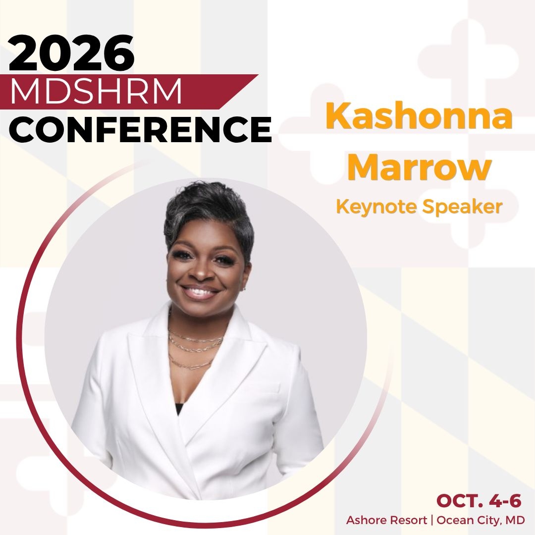I'm excited to deliver the keynote at the 2026 Maryland SHRM Conference this October!
In "Called Forward: The Future-Focused HR Leader," we'll explore what it takes for HR professionals to lead proactively, prepare for what's ahead, and help build cultures that are ready for the future.
I'm looking forward to connecting with HR professionals from across Maryland and sharing this experience in Ocean City.
Are you registered?
https://mdshrm.starchapter.com/meetinginfo.php?id=24&ts=1773089426
#MDSHRM26 #HRLeadership #FutureOfHR