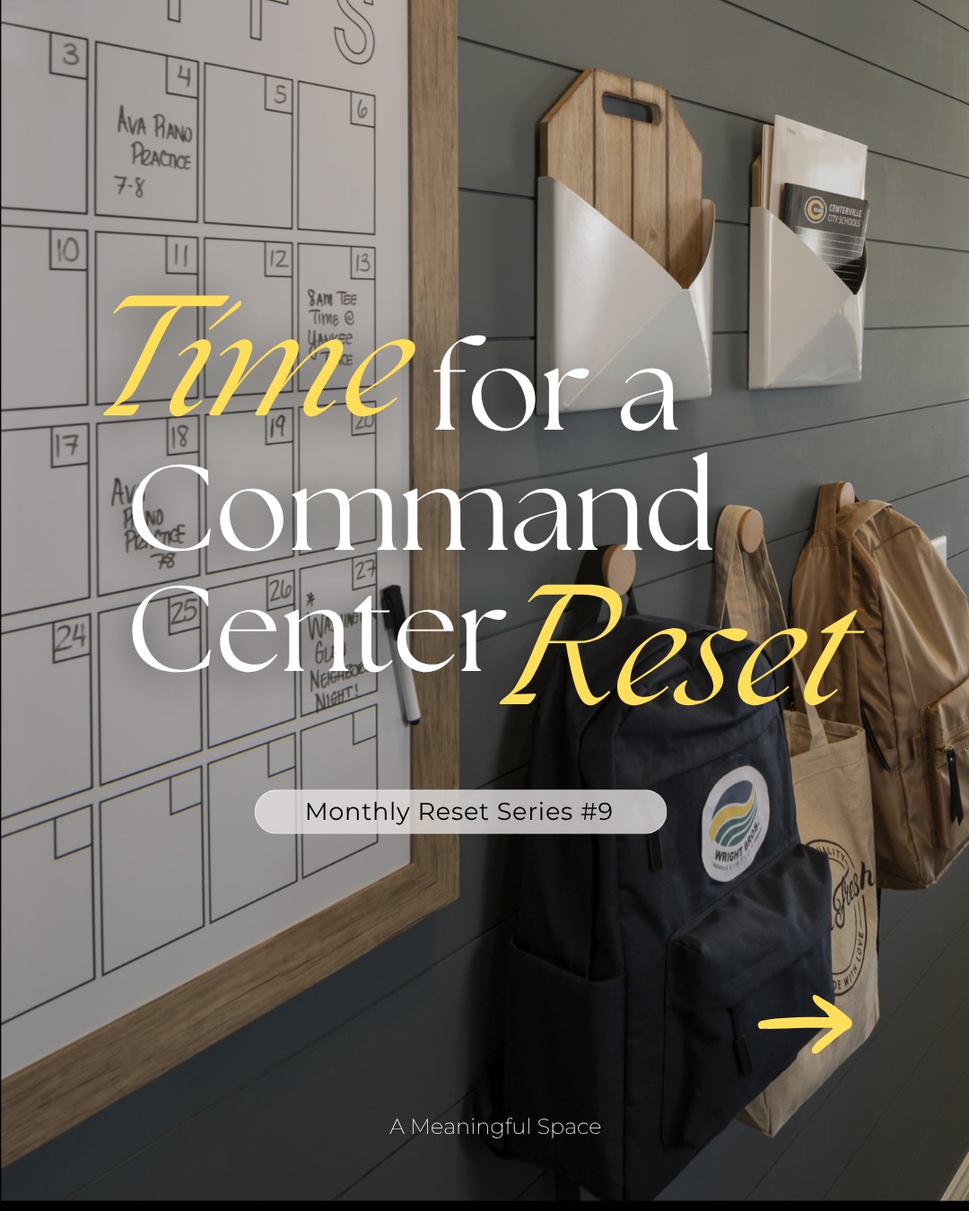 September is here, so let’s get those daily systems back in place. 💫
This month’s Monthly Reset is all about your Command Center—the spot where keys, bags, mail, and all the everyday stuff tends to land.
As a pro organizer, I always suggest starting with the everyday essentials, resetting your work + school routines, and clearing out all the random stuff that does not live here. 👀
A little home organization + a few simple systems can make a BIG difference. 🤍
#HomeOrganization #OrganizingTips #CommandCenter #Decluttering #ProfessionalOrganizer
