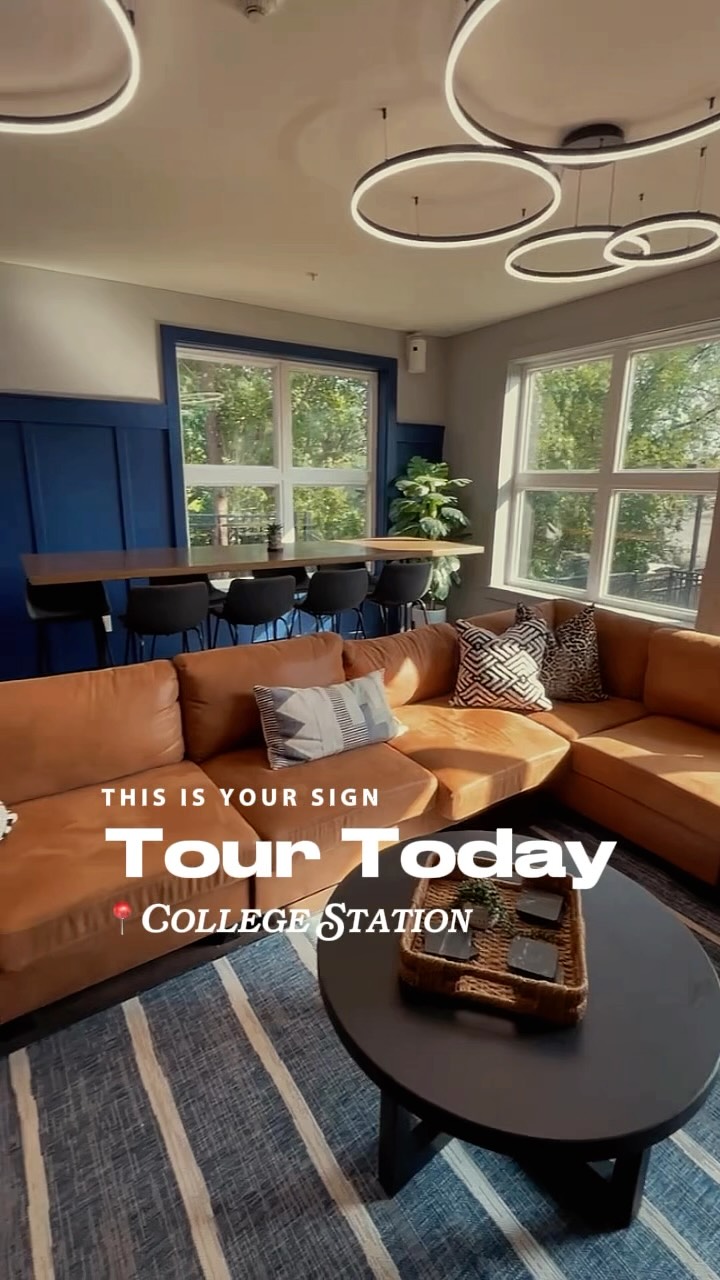 This is your sign...and your preview of life at College Station! Tour today!
#CollegeTownCommunities #LiveWithin