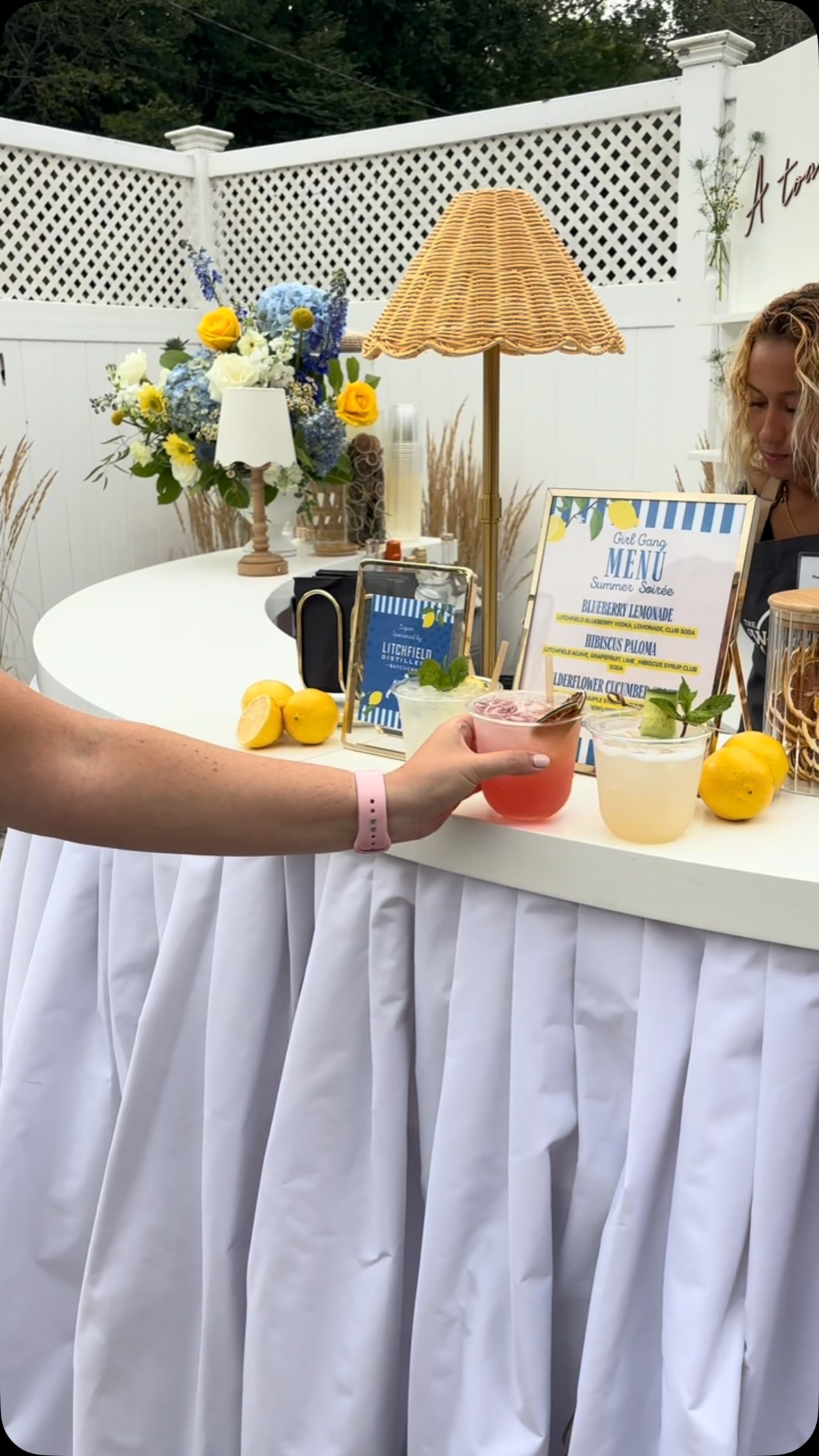 The bar isnât just where the drinks are poured. Itâs where the night beginsâ¨
The first stop. The gathering place. The spot where conversations start, friendships grow, and the vibes just hit different.
At this Girl Gang event in Norwell, we created more than a beautiful bar. We created a place for guests to gravitate toward, connect, and enjoy a fresh, perfectly balanced cocktail in an atmosphere that feels just as good as it looks.
Because at The Wandering Pour, we believe your event bar should do more than serve drinks. It should set the tone for the entire evening.
Beautiful styling, thoughtful beverage programs, 5 star hospitality, and an experience that keeps guests coming back for the drinks AND the vibesđĽ
Planning a celebration in Norwell or on the South Shore?
Letâs create a beverage experience your guests will remember.
Vendors:
Host: @girlgangassociation
Photo + Video: @rovesocialstudios
Gelato Cart- @by.merla
Grazing tables @holmesteadharvest
Cocktails and Caviar Service @thewanderingpour
Spirits: @litchfielddistillery
Caviar: @californiacaviar
Florals @merrilyblooms
Balloon display @luxeballoonsboston
Tent: @busybeejumpers_
Candy bar @shatzsugarshackatthewell
Live music @road.soda.band
Massachusetts Mobile Bar | Norwell MA Event | South Shore MA Events | Girl Gang Event | Mobile Bartending | Signature Cocktails | Event Bar Design | Luxury Event Bar | Cocktail Experience | Massachusetts Event Catering
#massachusettsmobilebar #norwellma #southshorema #mobilebartending #eventinspiration