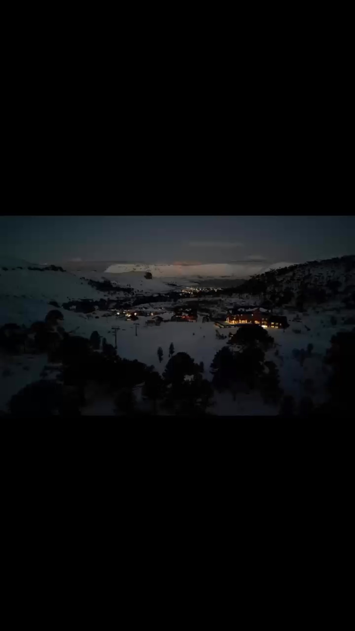 Atardecer en Caviahue Ski Resort 🌅❄️