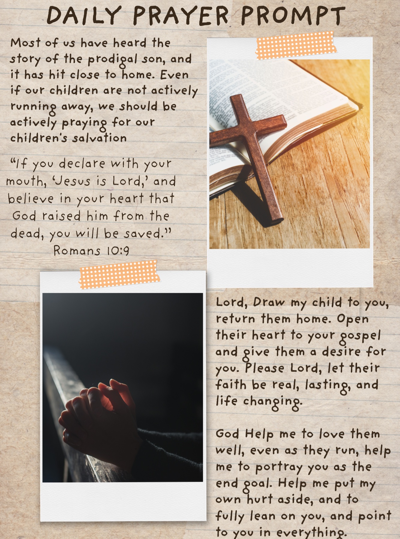 Take a moment to pray for the lost today!
Even if this is not a situation you are in, I'm sure you can think of a friend or family member this applies to, go along side them and cover them in prayer!
#MMN #MobileMissionsNetwork #Prayer #PrayerPrompt #DailyPrayerPrompt