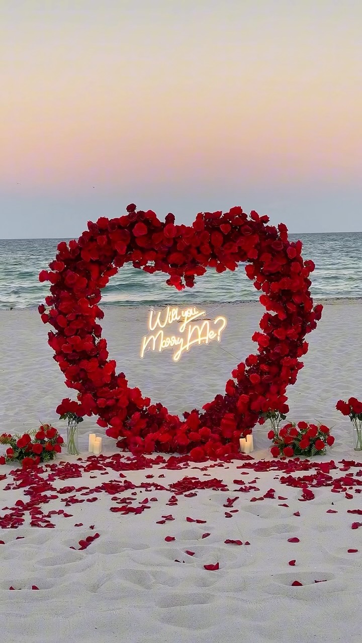 She said YES. ❤️🌹
A beach in Miami, the sound of the waves, red roses, the glow of candlelight… and one question that changes everything.
Every proposal deserves a setting worthy of the moment. At Paris Miami Events, we design and plan personalized marriage proposals, from the décor to the smallest details that make the experience truly unforgettable.
Planning to propose in Miami?
Share your vision with us, and we’ll create the moment.
📍 Miami, Florida
💍 Marriage Proposal Planning & Design
🌹 Paris Miami Events
#MiamiProposal #MarriageProposalMiami #MiamiMarriageProposal #ProposalPlannerMiami #MiamiProposalPlanner
She Said Yes | Beach Proposal | Miami Beach Proposal | Proposal Ideas | Engagement Miami | Luxury Proposal | Romantic Proposal | Paris Miami Events