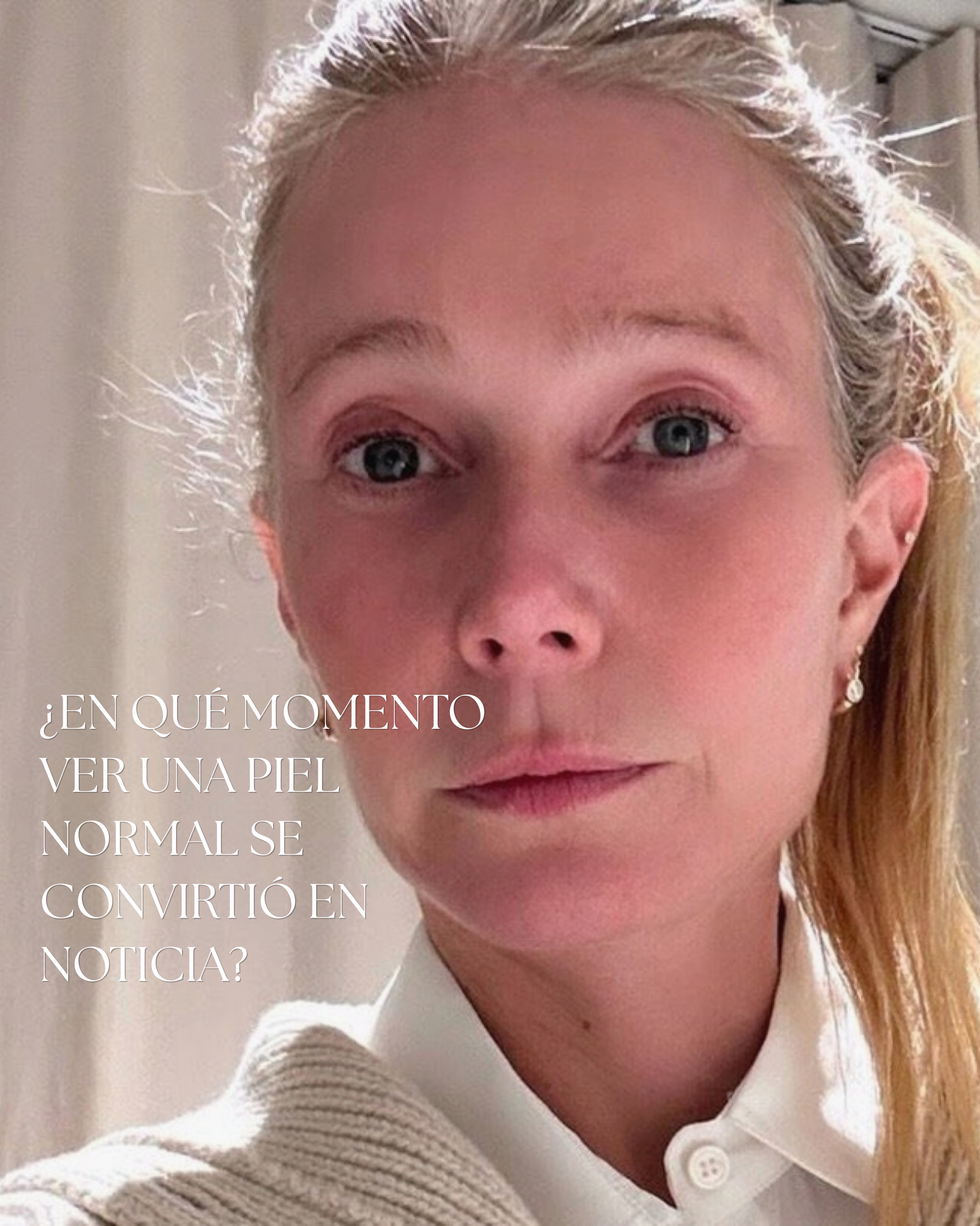 Esta noticia me llamó la atención y quería compartir mi reflexión al respecto. La actriz fue noticia porque generó gran repercusión al mostrar su rostro al natural y sin maquillaje durante eventos públicos como la Semana de la Moda de Nueva York. Y desde cuando una piel normal debe ser noticia?…Como dermatóloga siempre busco embellecer la piel de mis pacientes para que esté bonita y sana. Desde luego trato rojeces; textura; poro dilatado …para devolverle salud y luminosidad. Pero ante todo busco la naturalidad y la honestidad 🤍