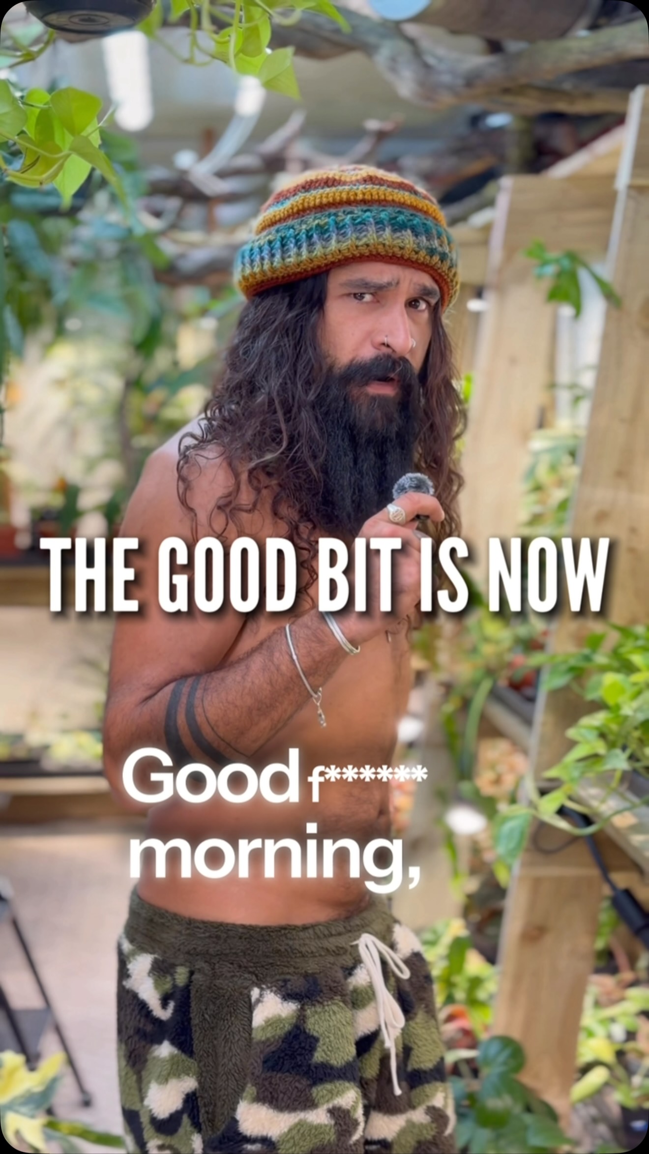 The good bit isn’t coming.
You’re already fucking in it.
We’re forever waiting for Friday, summer, more money, less chaos and some mysterious future version of ourselves who owns matching socks and knows what’s for dinner.
Meanwhile, the real stuff is happening in the school run, the washing up, the cold cups of tea and the people you love turning your clean house back into a crime scene.
The mess isn’t getting in the way of your life.
It’s proof that you’ve got one.
Use the good mug. Sit down while the tea is hot.
Let Tuesday fucking count.
One love, tiny phone people ❤️🫡🪴