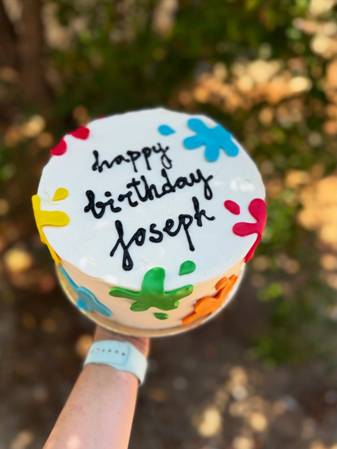 • Paint Ball Cake for Joseph • Happy Birthday to him •
#cake #birthday #baking #paintball