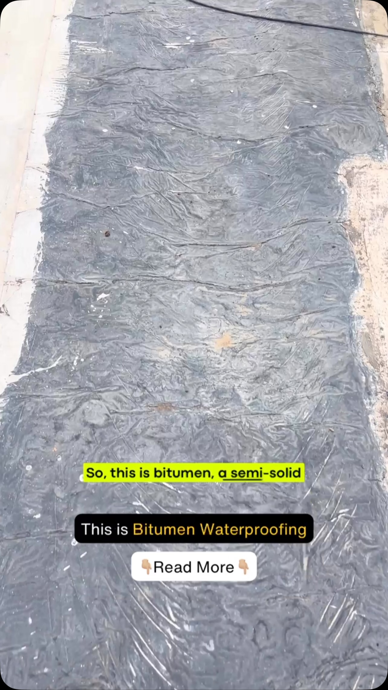 Using a bitumen waterproofing sheet? Save these 7 points. 💧
Bitumen membranes are commonly used for terraces, roofs, basements, foundations, and wet areas, but the membrane itself isn’t the whole waterproofing system.
Before installation, check these:
1. Surface preparation
The substrate should be clean, dry, sound, and free from loose particles.
2. Primer
Use the recommended primer to improve adhesion between the substrate and membrane.
3. Slope
Water should flow towards the drain. A waterproof membrane cannot fix poor drainage.
4. Overlaps
Membrane sheets need properly detailed overlaps and sealed joints. This is one of the most common failure points.
5. Corners & upturns
Pay extra attention around parapets, corners, pipe penetrations, and drain outlets.
6. Protection layer
Don’t leave the membrane exposed if the system requires protection from construction activity, sunlight, or mechanical damage.
7. Testing
Carry out the specified waterproofing test before covering the membrane with screed, tiles, or other finishes.
The biggest takeaway?
Waterproofing failures often happen at the details, not in the middle of the sheet.
Save this before your next waterproofing work. 🔖
bitumen waterproofing sheet, bituminous membrane, terrace waterproofing, roof waterproofing, waterproofing details, waterproofing membrane, torch applied membrane, basement waterproofing, construction waterproofing, building waterproofing, waterproofing checklist, waterproofing mistakes, terrace construction, architecture materials, construction materials
#Waterproofing #ConstructionTips #Architecture