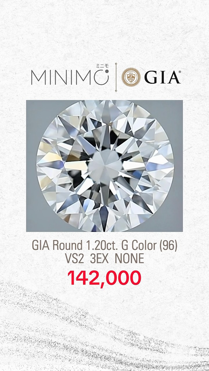 ROUND - GIA 1.20ct. G color (97) VS2 3EX NONE - 142,000 THB
.
✅ เพชรแท้ธรรมชาติ Natural Diamond ใบเซอร์ GIA - ไม่มี BGM (No Brown/Green/Milky)
✅ มีรูป / VDO / ใบเซอร์ ให้ชมเพื่อความมั่นใจก่อนสั่งครับ
✅ เรานำเข้าเพชรเอง ไม่ผ่านคนกลาง ราคามิตรภาพครับ
✅ เพชรสเปคอื่นๆ สั่งได้เหมือนกันนะครับ ทักมาสอบถามกันก่อนได้ครับ
.
มีบริการขึ้นตัวเรือนในราคาพิเศษ ทองแท้ ยินดีให้คำปรึกษาครับ
.
หน้าร้านติด BTS ศาลาแดง /MRT สีลมพร้อมบริการหลังการขายทุกเรื่อง ดูแลลูกค้ามาแล้วกว่าสองพันคู่ ชมรีวิวจากลูกค้าได้ที่ >> https://www.minimojewelry.com/testimonial
.
ดูแบบแหวนทั้งหมดได้ที่ —> https://www.minimojewelry.com/weddingringsdesign
.
** แถมฟรี เลเซอร์สลักชื่อ เลือก Font ที่ชอบได้
** พร้อมกล่องแหวนสวยๆสำหรับเข้าพิธี
.
💎 Inbox: m.me/minimo.jewelry
💎 Line: @minimo.jewelry (มี @)
💎 Web: http://minimojewelry.com
💎 Call: 092-456-9509
.
** เนื่องจากงานของทางร้านเป็นงานสั่งทำตามความต้องการของลูกค้า ราคาจึงอาจมีการปรับเปลี่ยนตามดีไซน์ สเปคเพชร ไซส์แหวน และราคาทอง/เพชร ในแต่ละช่วงเวลาครับ
.
#minimojewelry #แหวนคู่ #แหวนแต่งงาน #แหวนหมั้น #เพชรแท้ธรรมชาติ