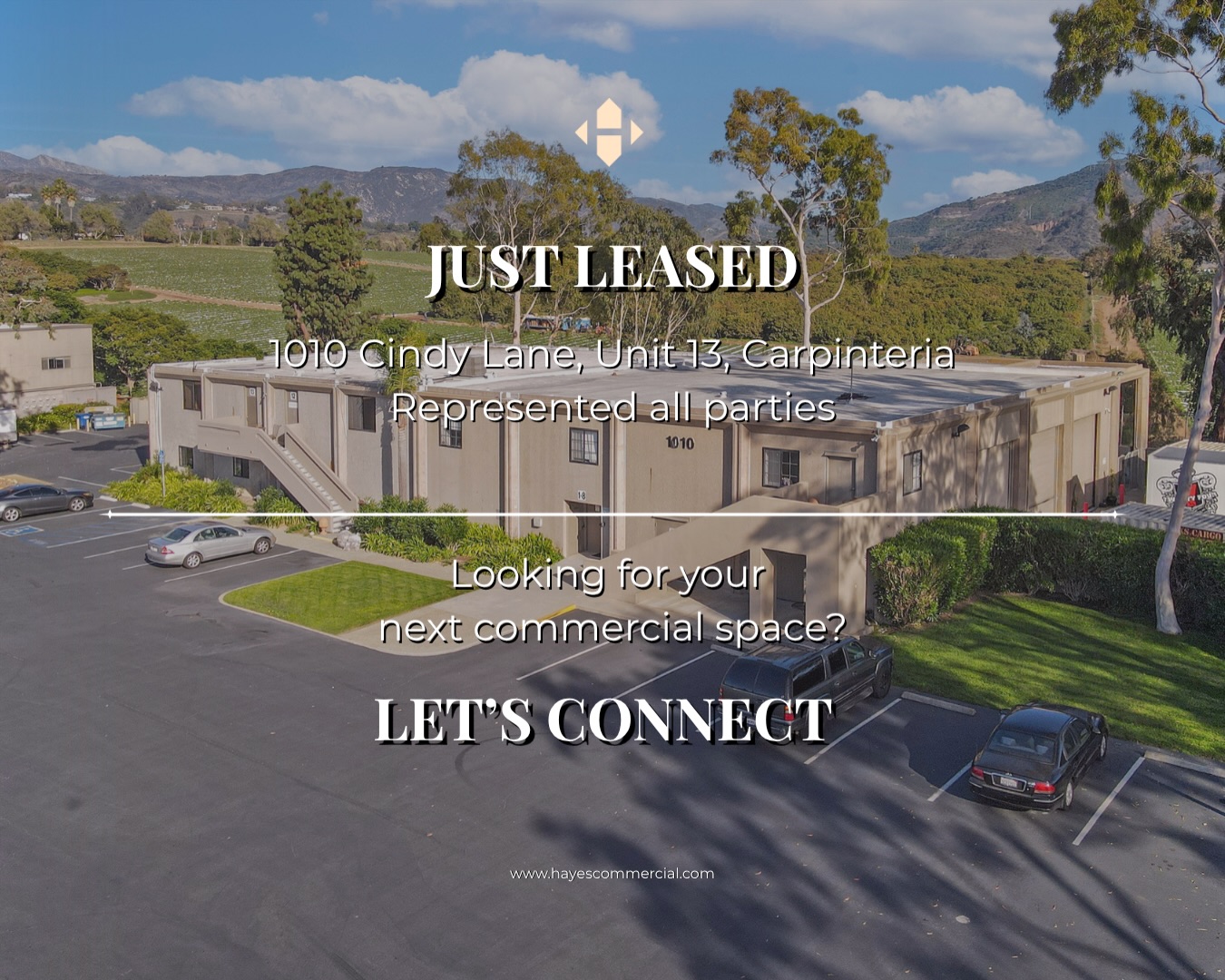 Just Leased | 1010 Cindy Lane, Unit 13
Welcome to your new Carpinteria HQ, @rockstartrans! 🎉
Pleased to have represented all parties in bringing this lease together. Wishing the Rockstar Transportation team continued growth and success in their new space.
Looking for your next commercial space? Let’s connect.
#JustLeased #Carpinteria #CarpinteriaBusiness #SantaBarbaraCRE #CommercialRealEstate